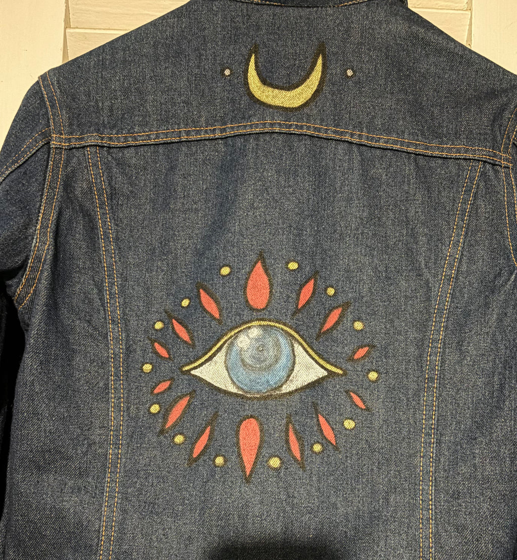 Hand painted Denim jacket