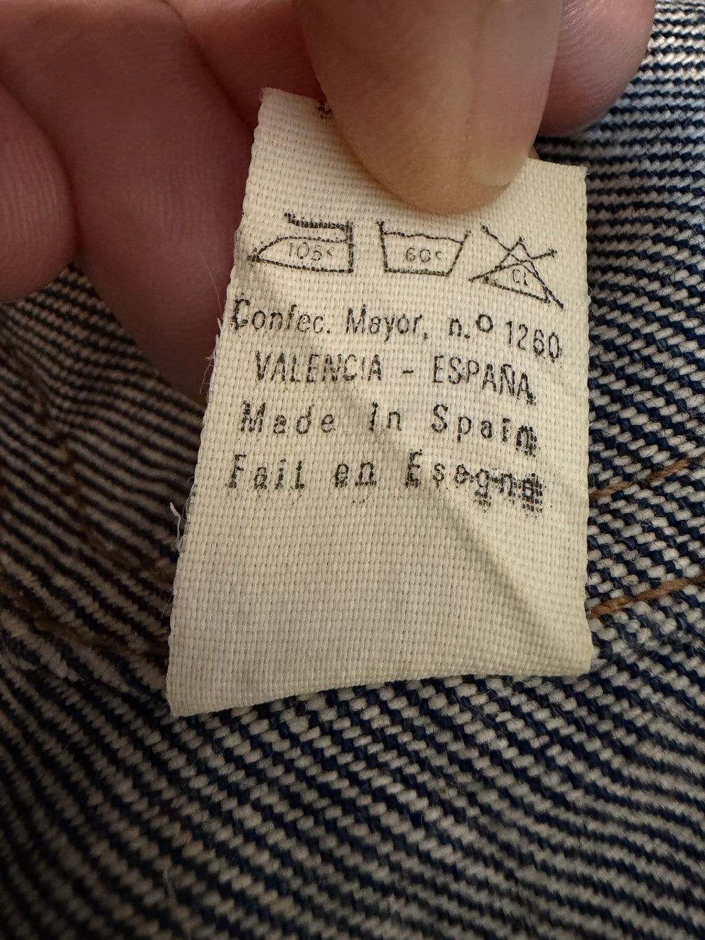 Hand painted Denim jacket