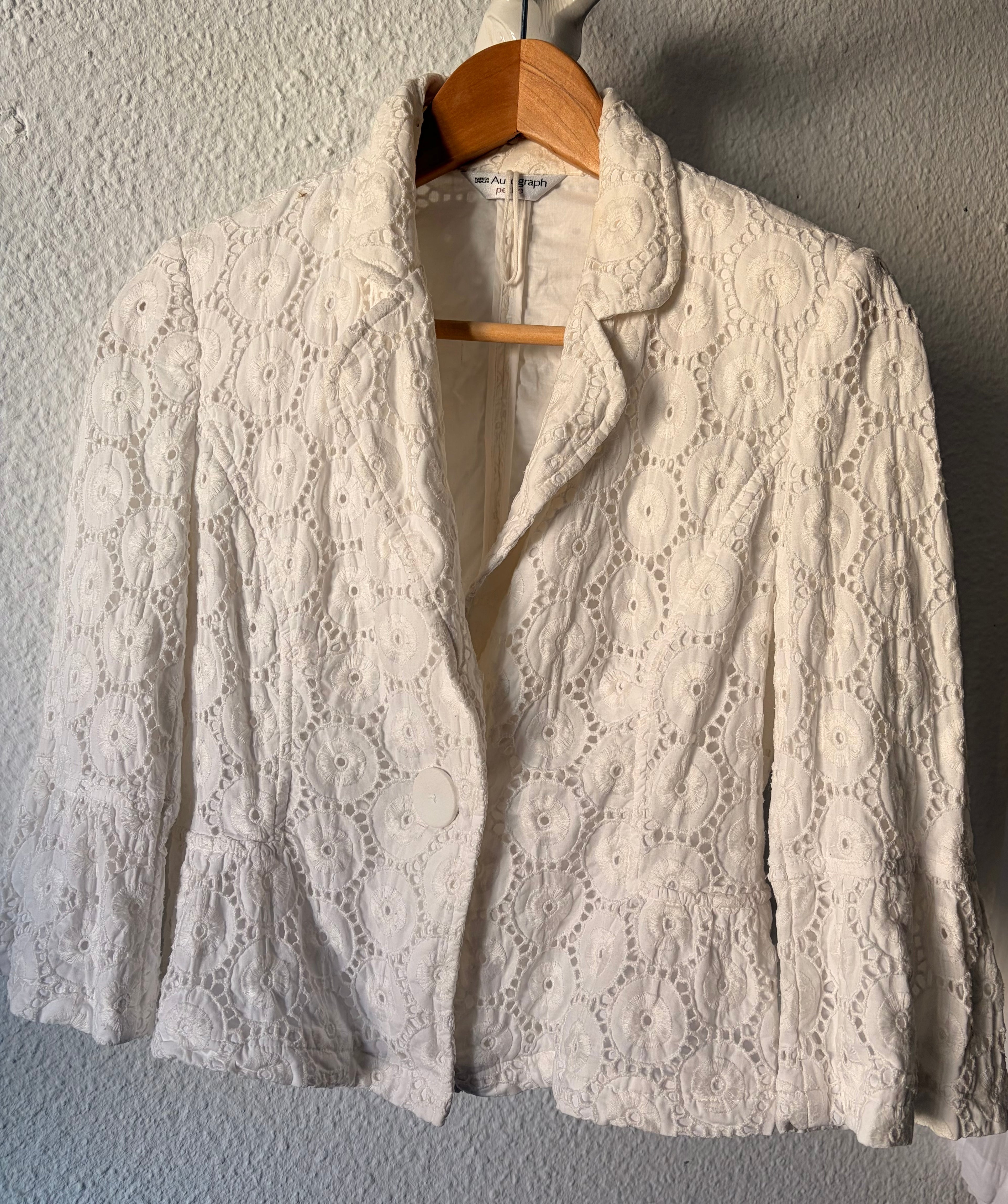 Cropped blazer jacket