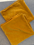 2 velvet cushion covers