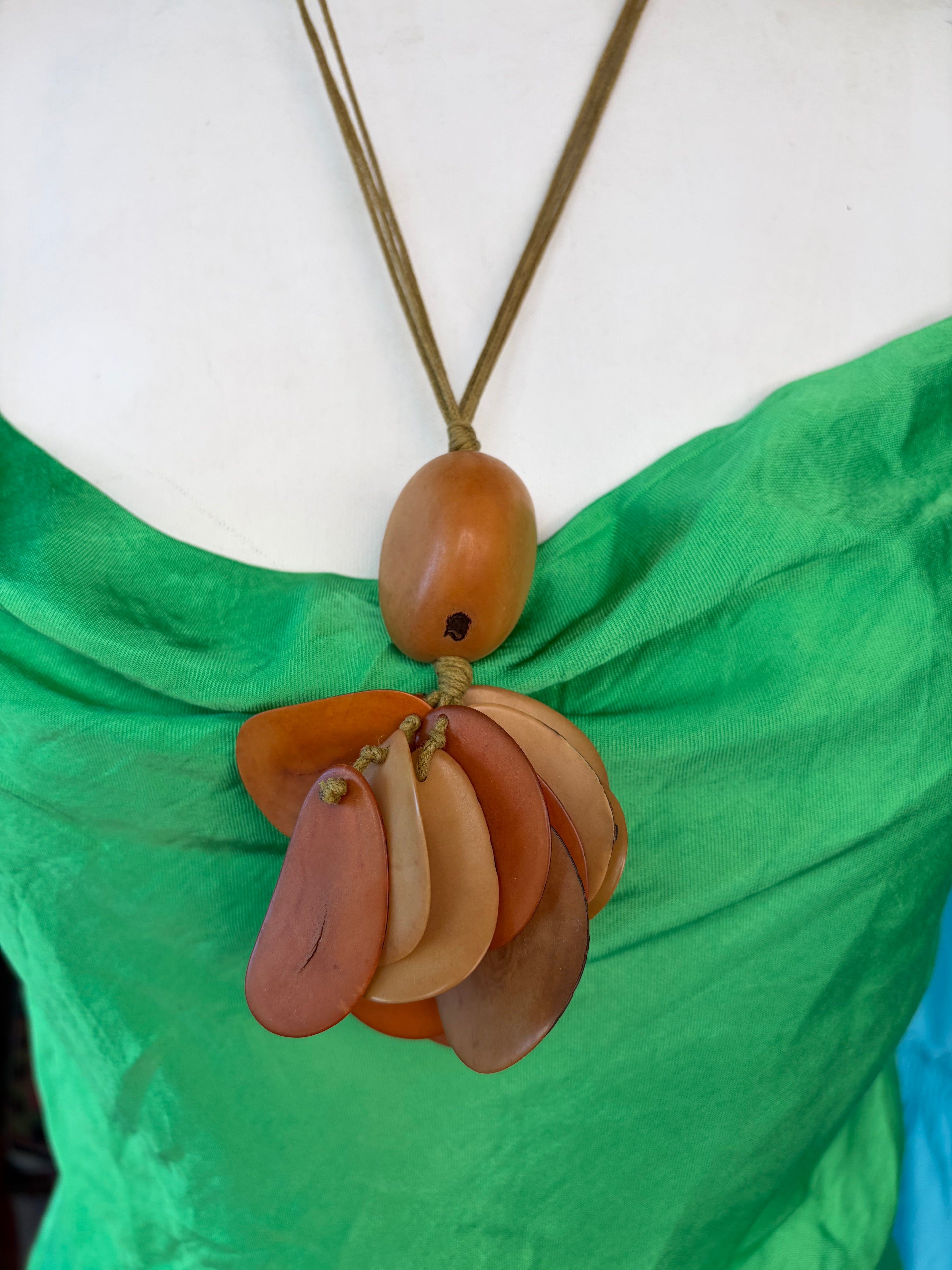 Tagua Nut necklace