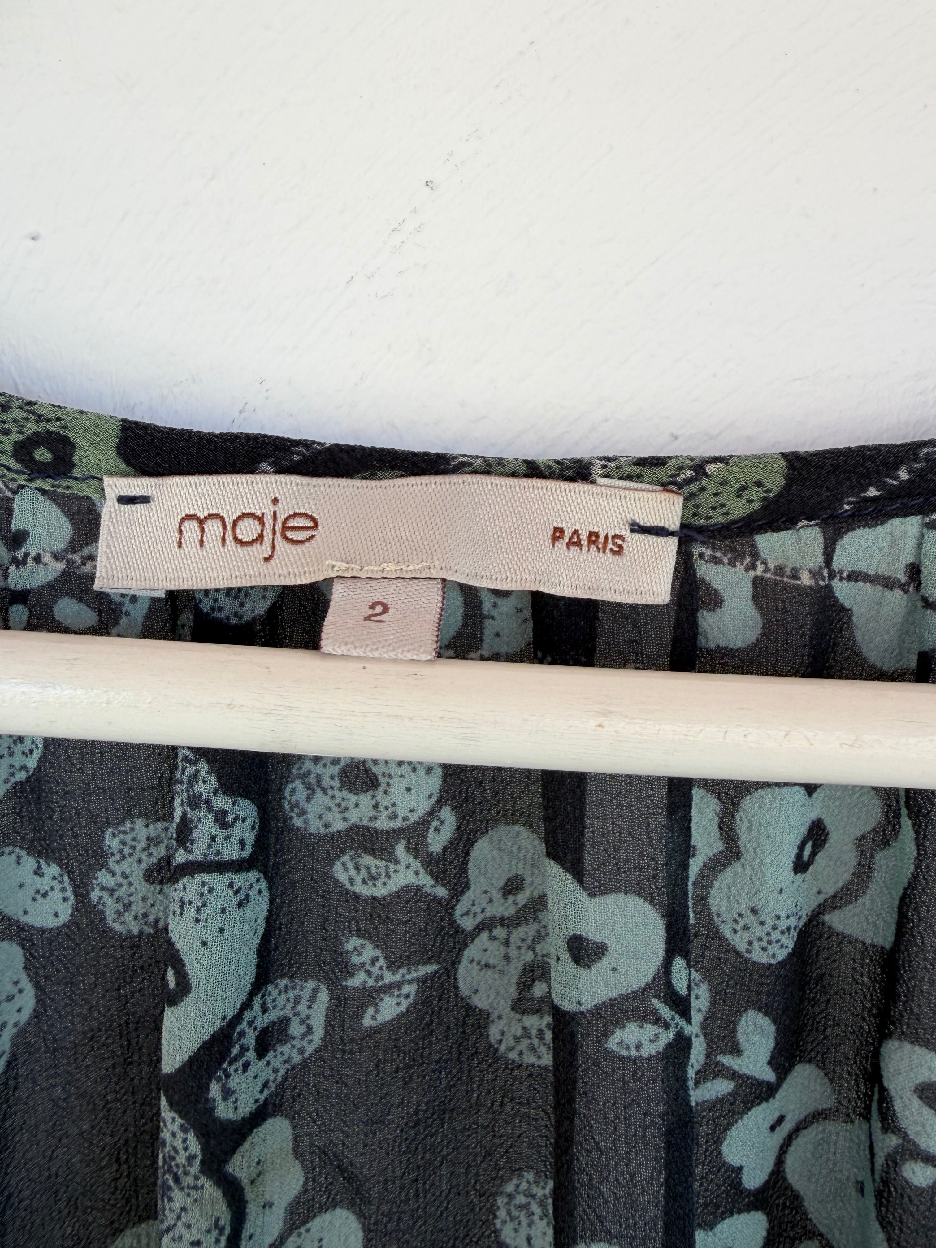 Bohemian-chic Maje dress