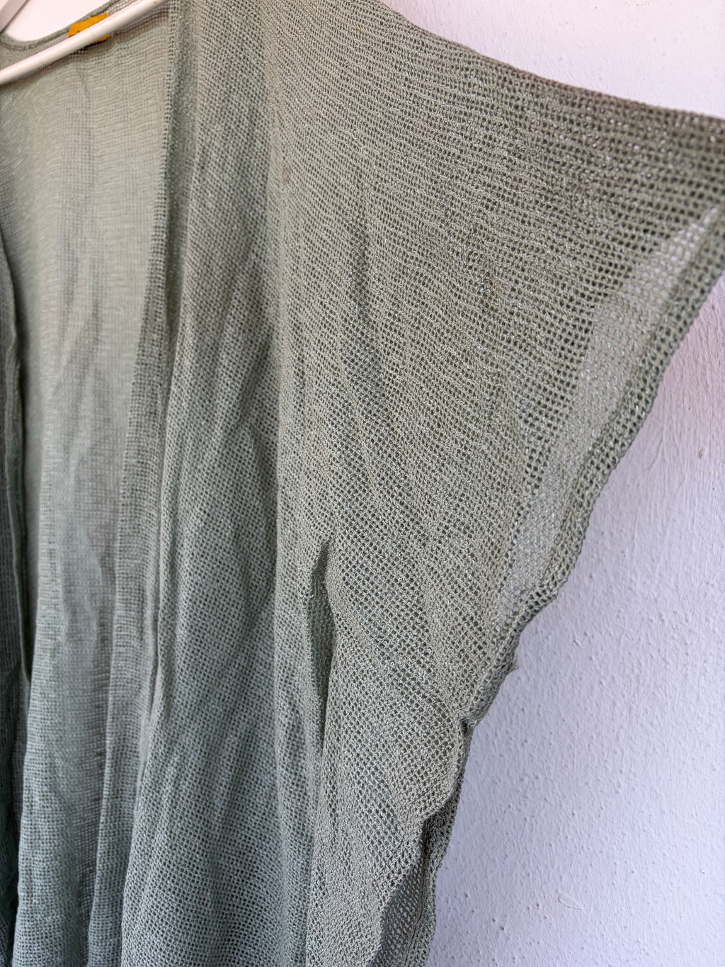 Ruana cardigan  “Love from India”