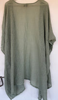 Ruana cardigan  “Love from India”