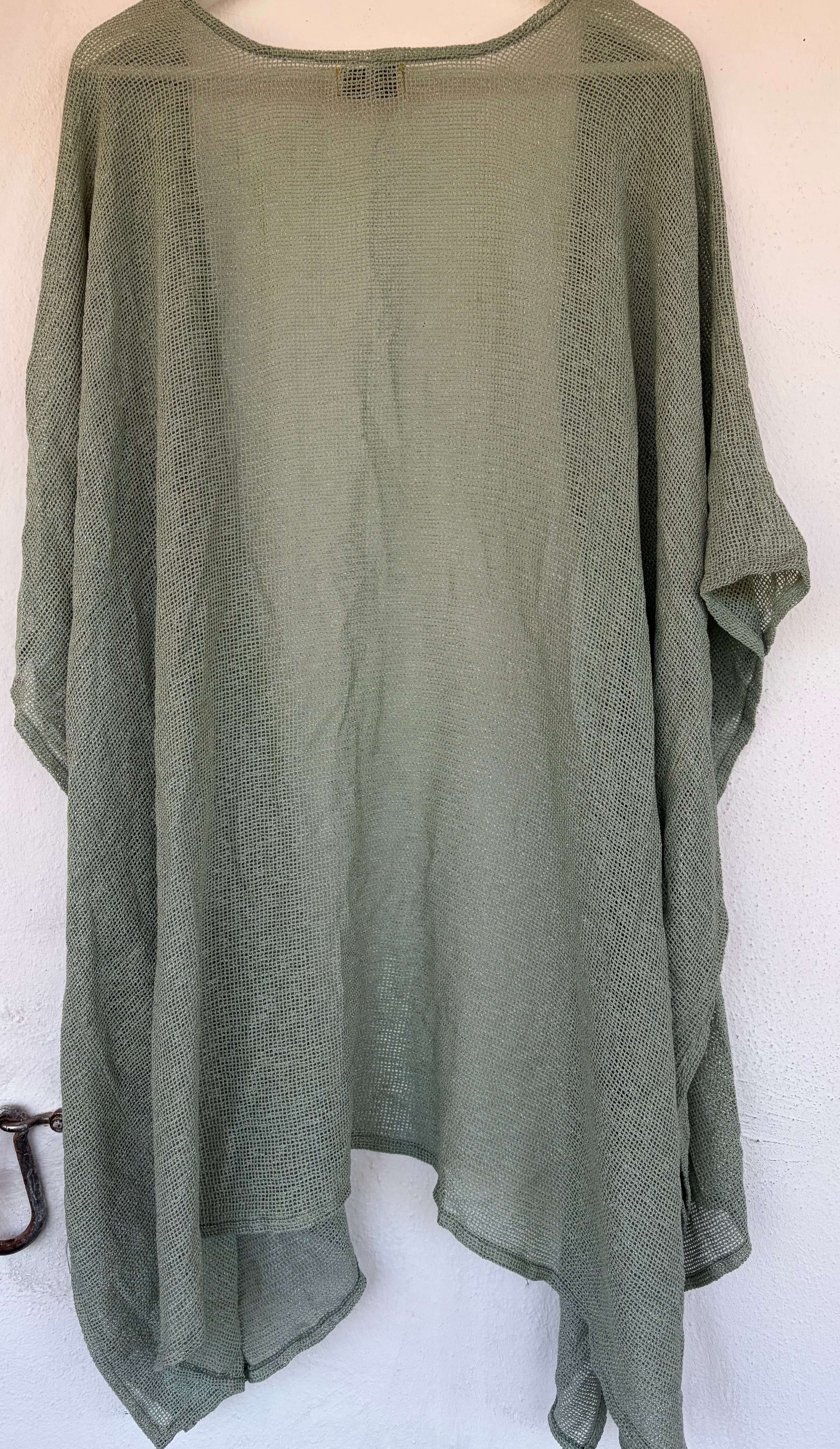 Ruana cardigan  “Love from India”