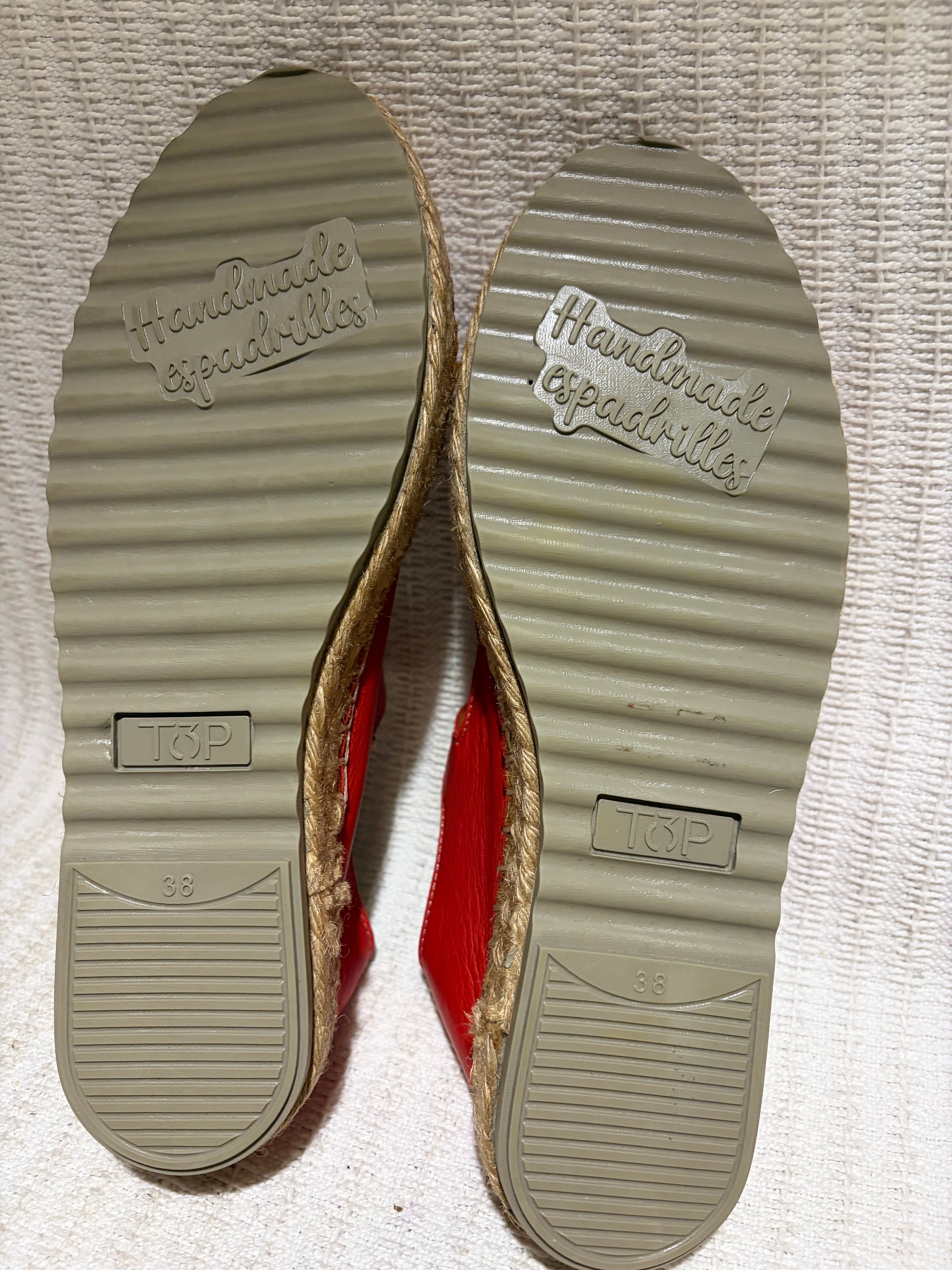 Handmade ted espadrilles