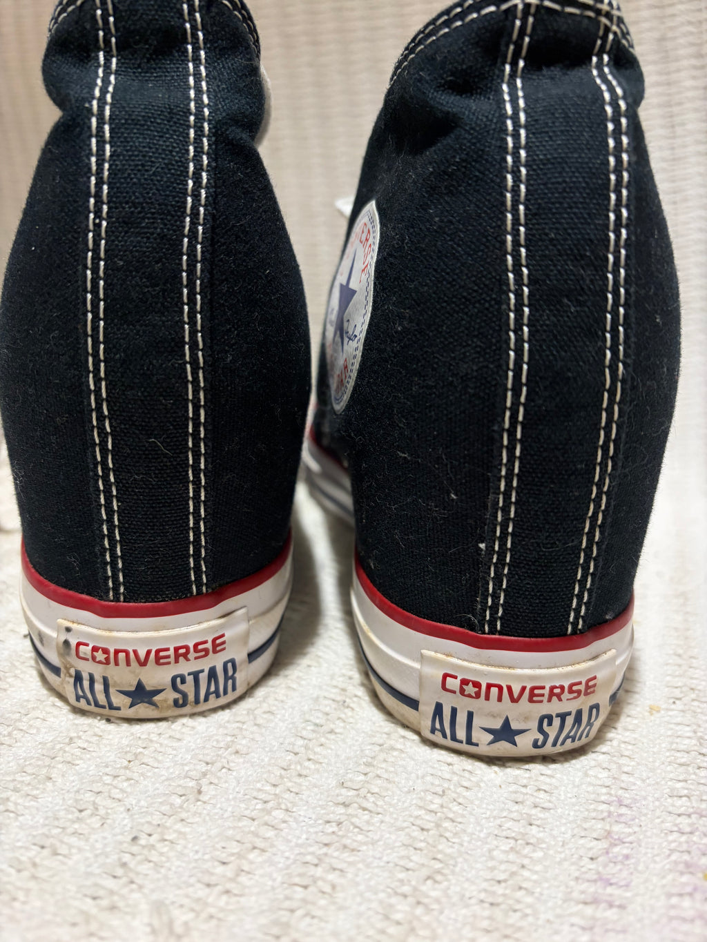 Converse zebra print pattern