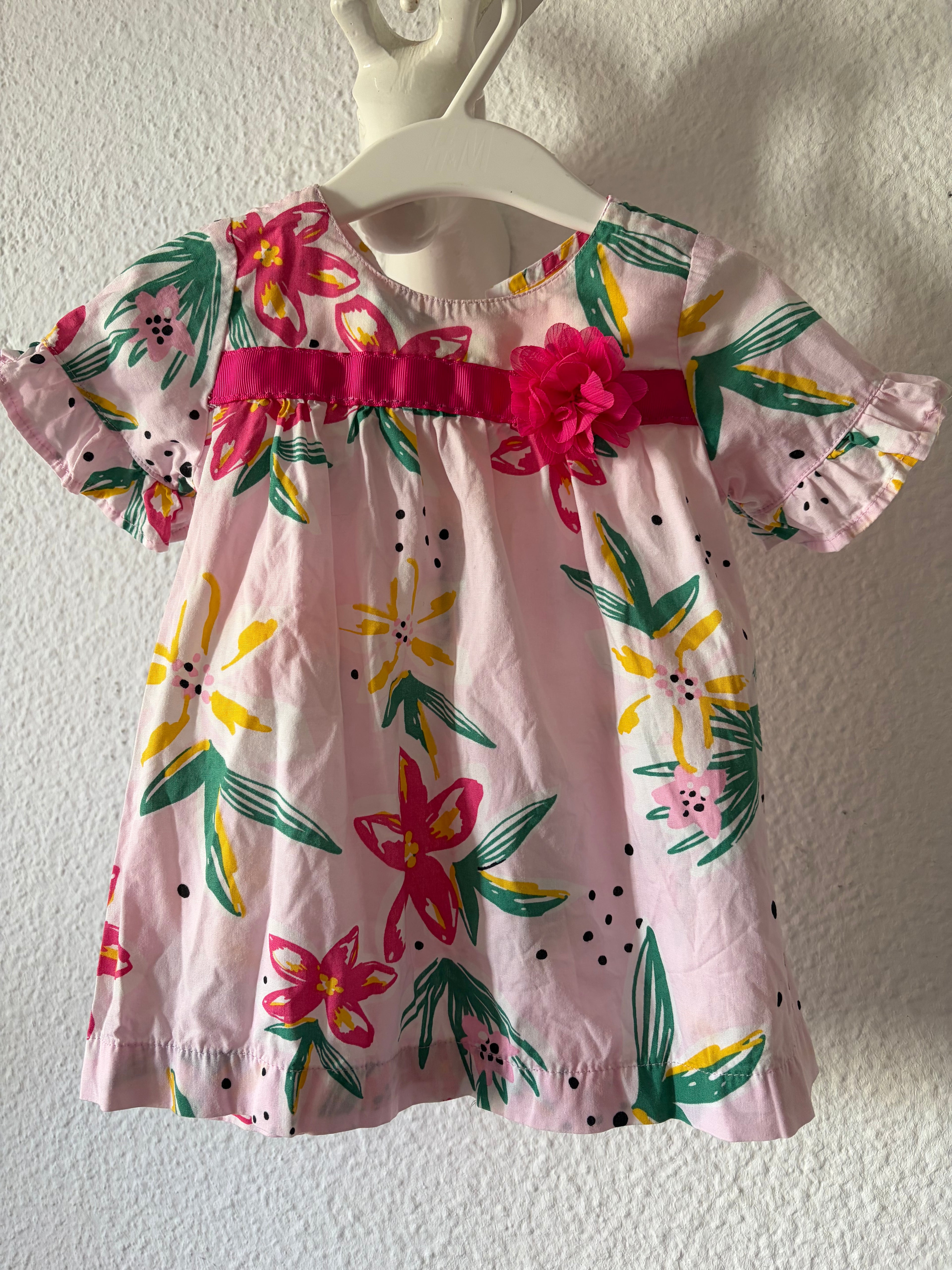 Floral print toddler dress
