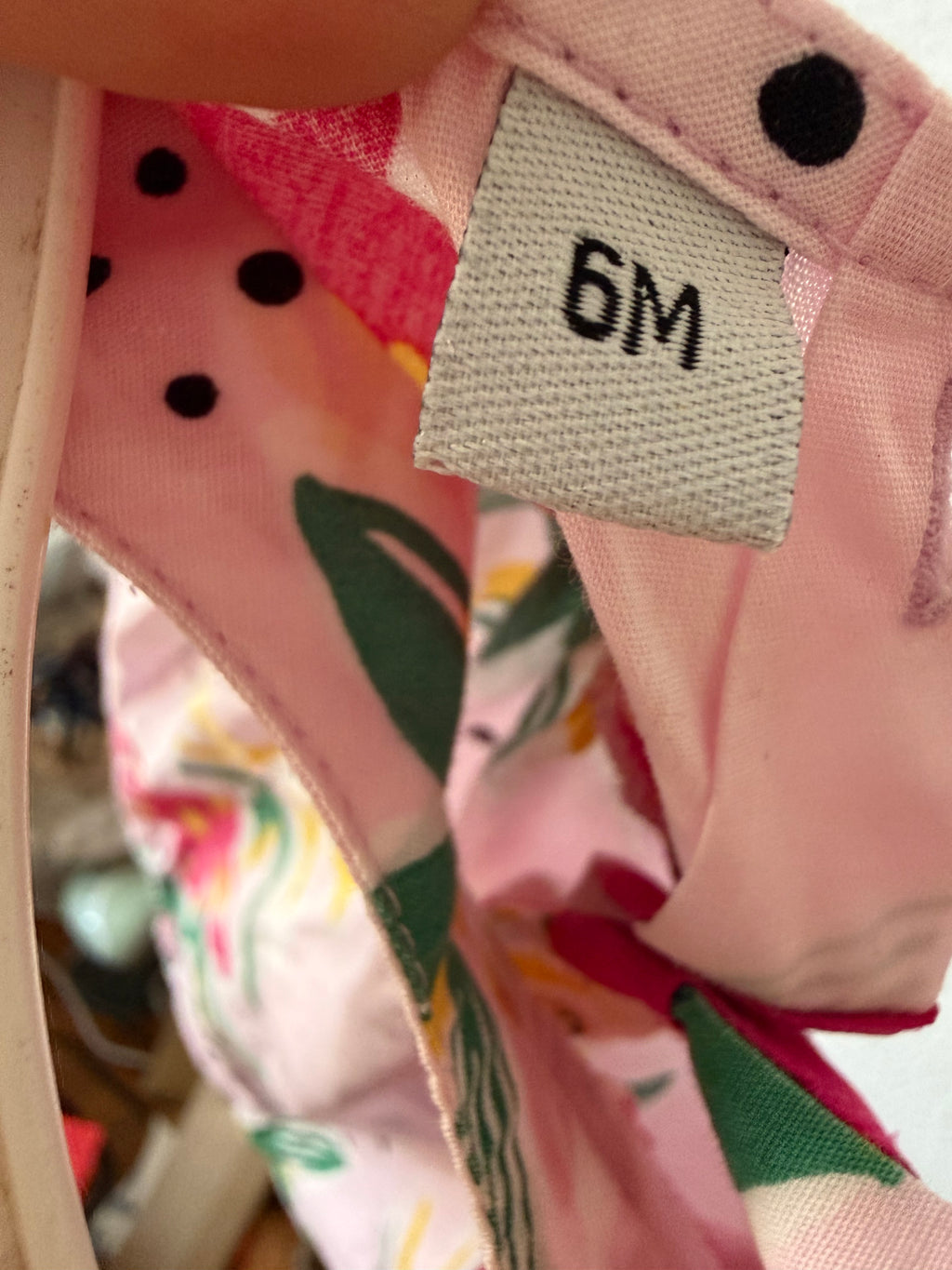 Floral print toddler dress