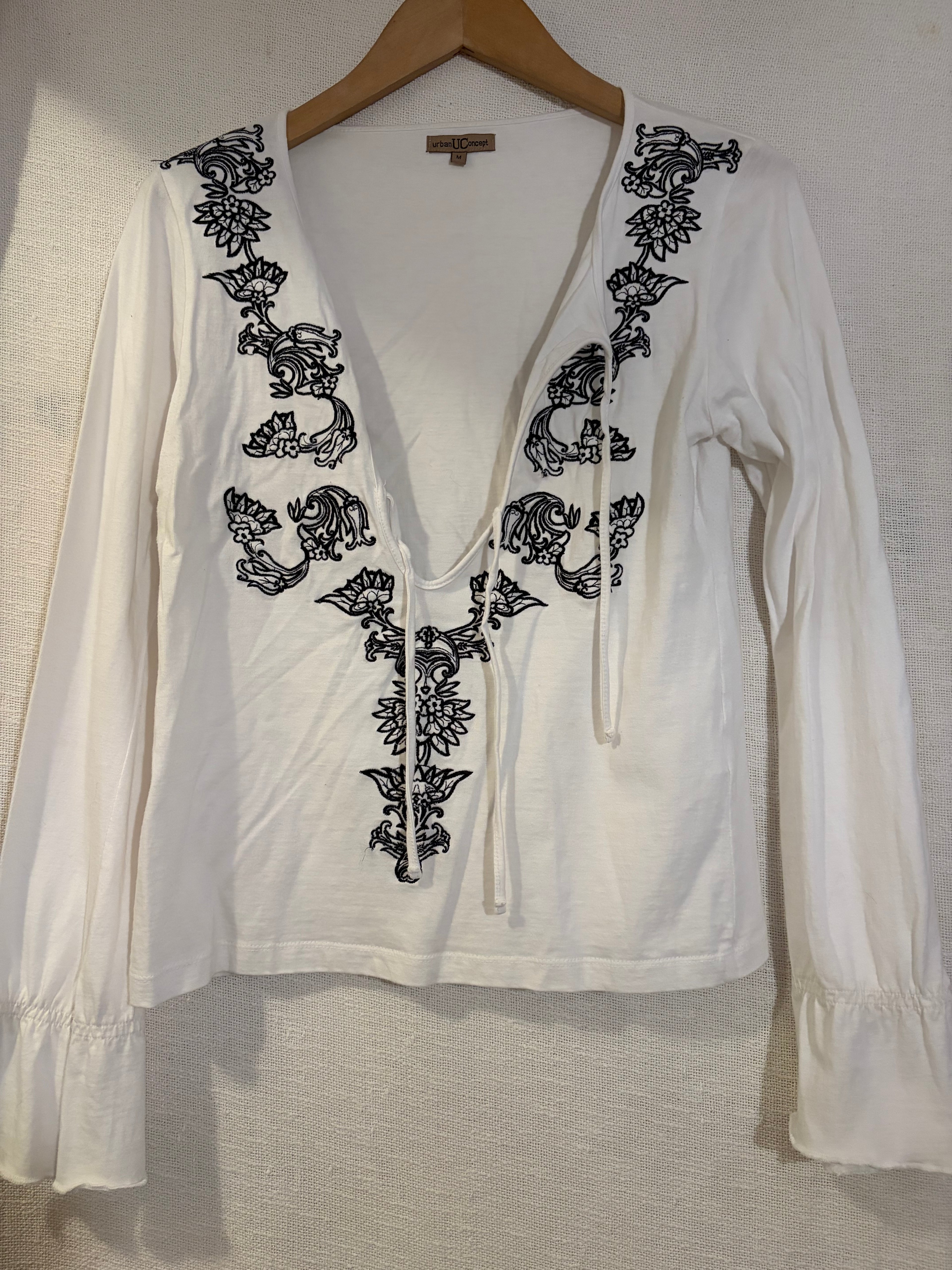 Boho-style blouse