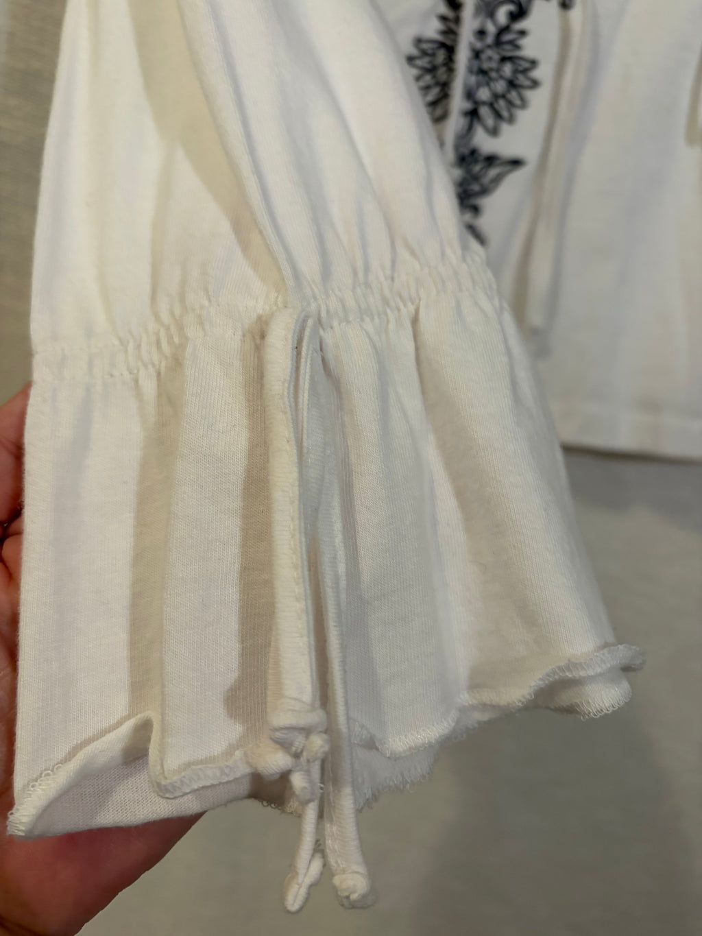 Boho-style blouse
