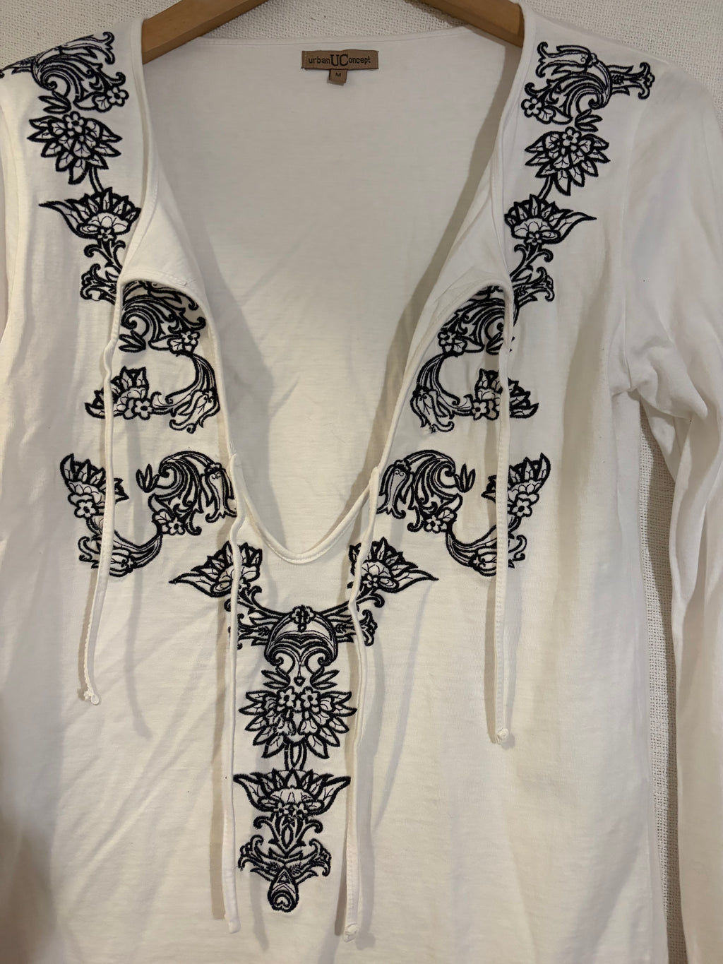 Boho-style blouse