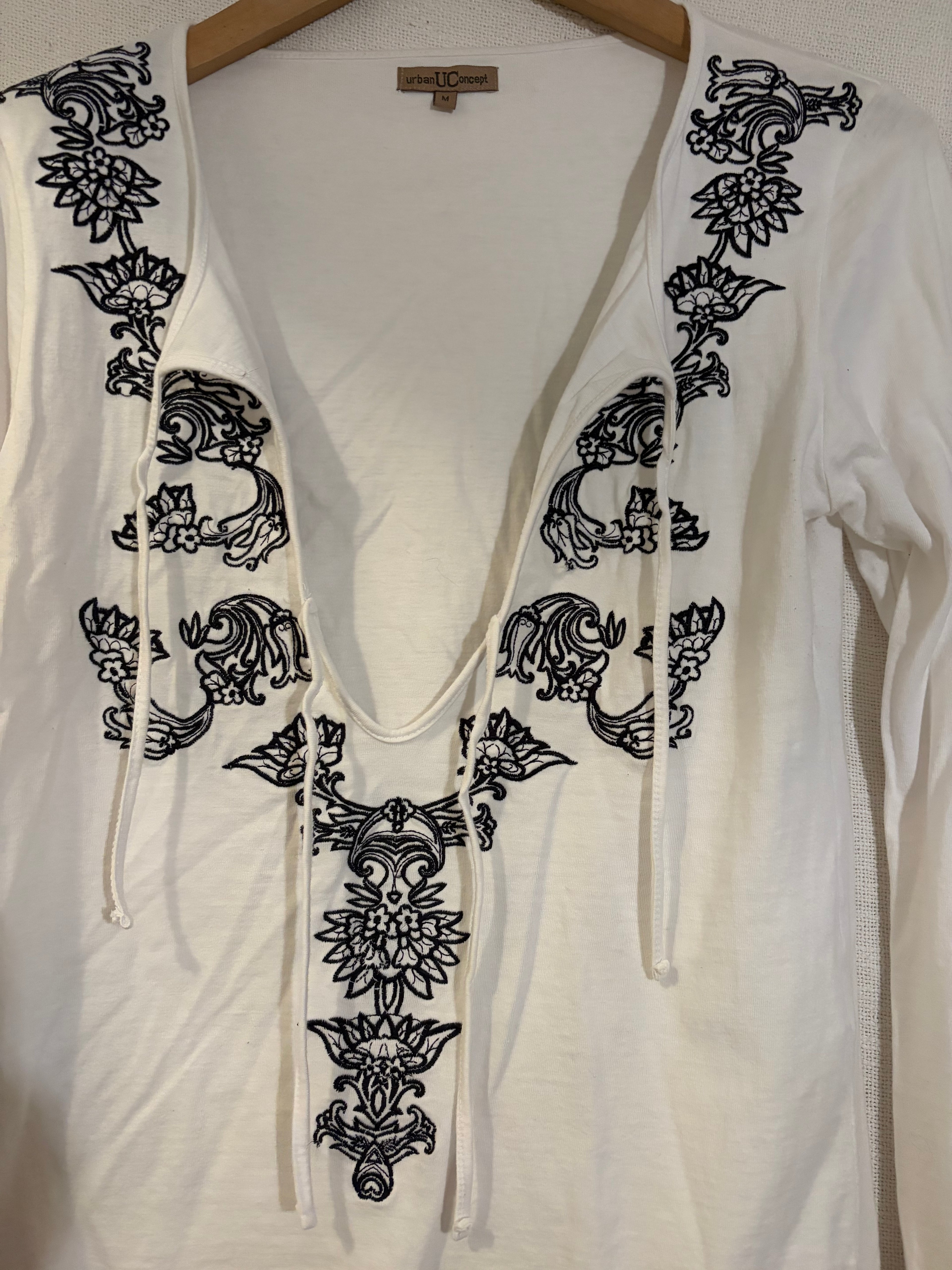 Boho-style blouse