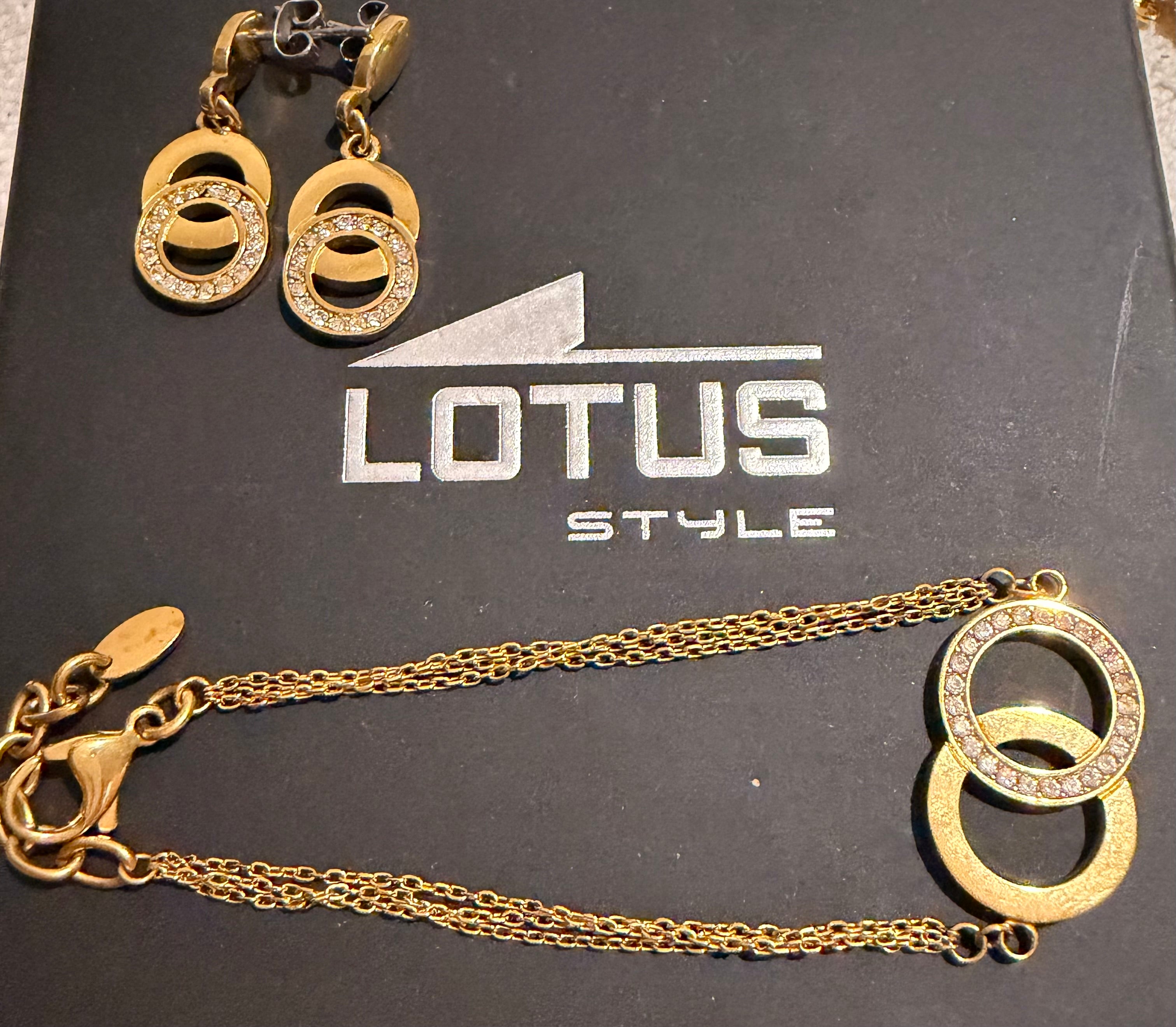 Lotus jewelry set