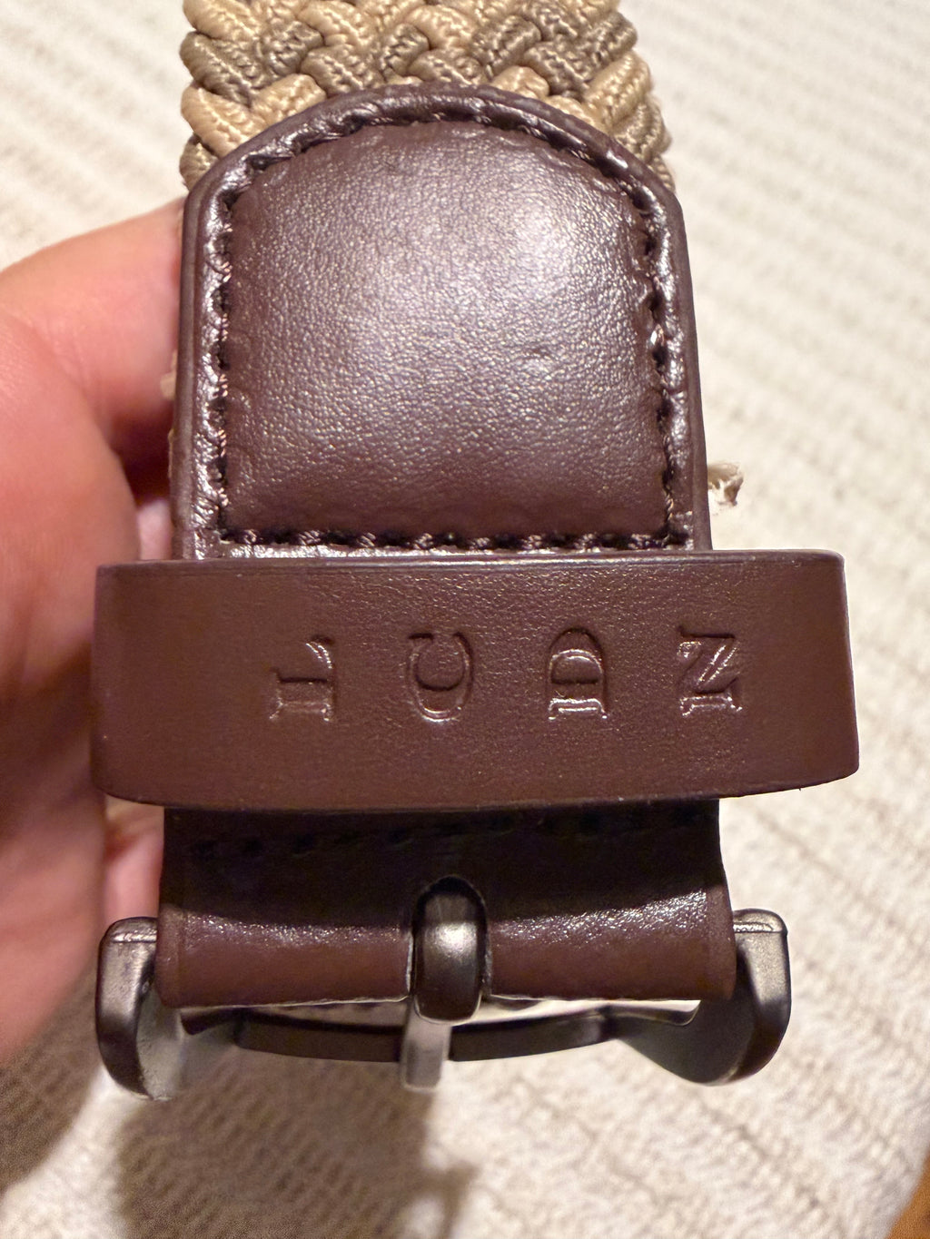 Men’s elastic stretch belt