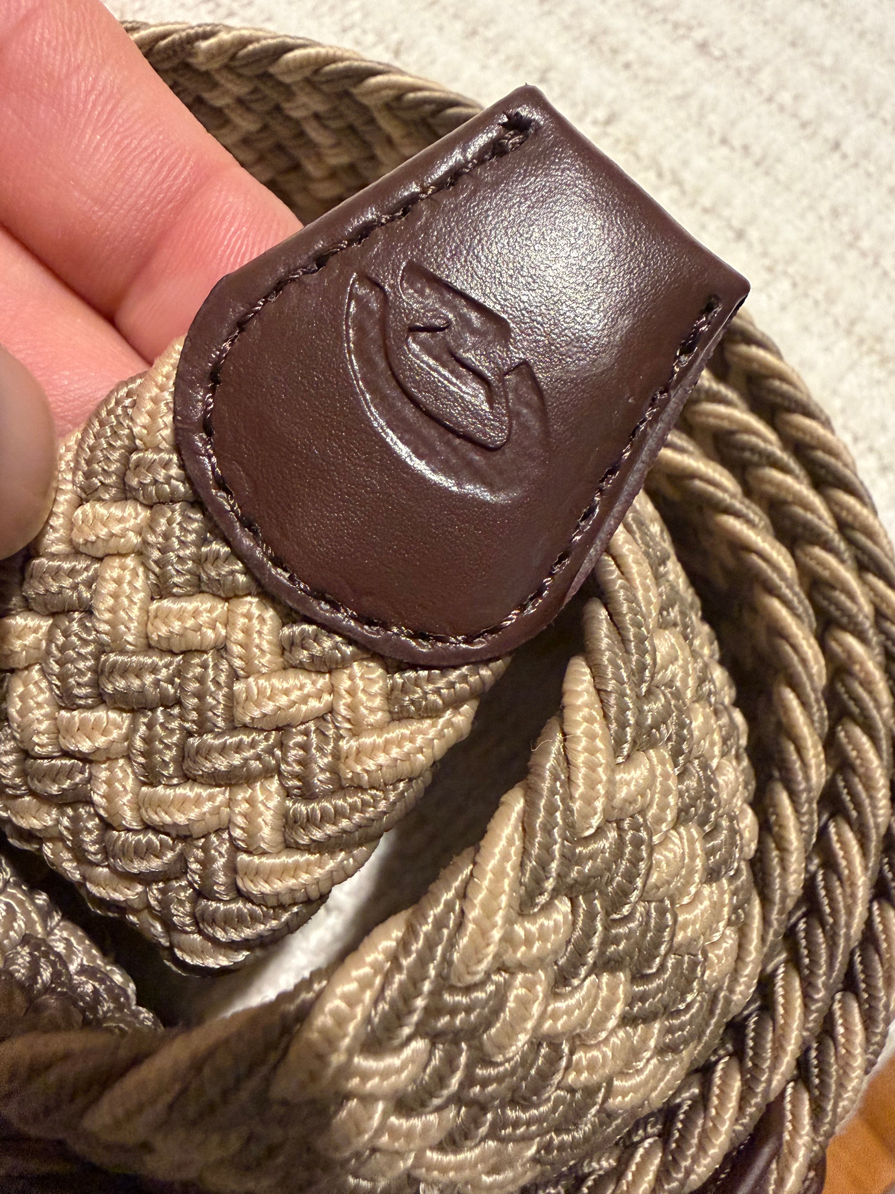 Men’s elastic stretch belt