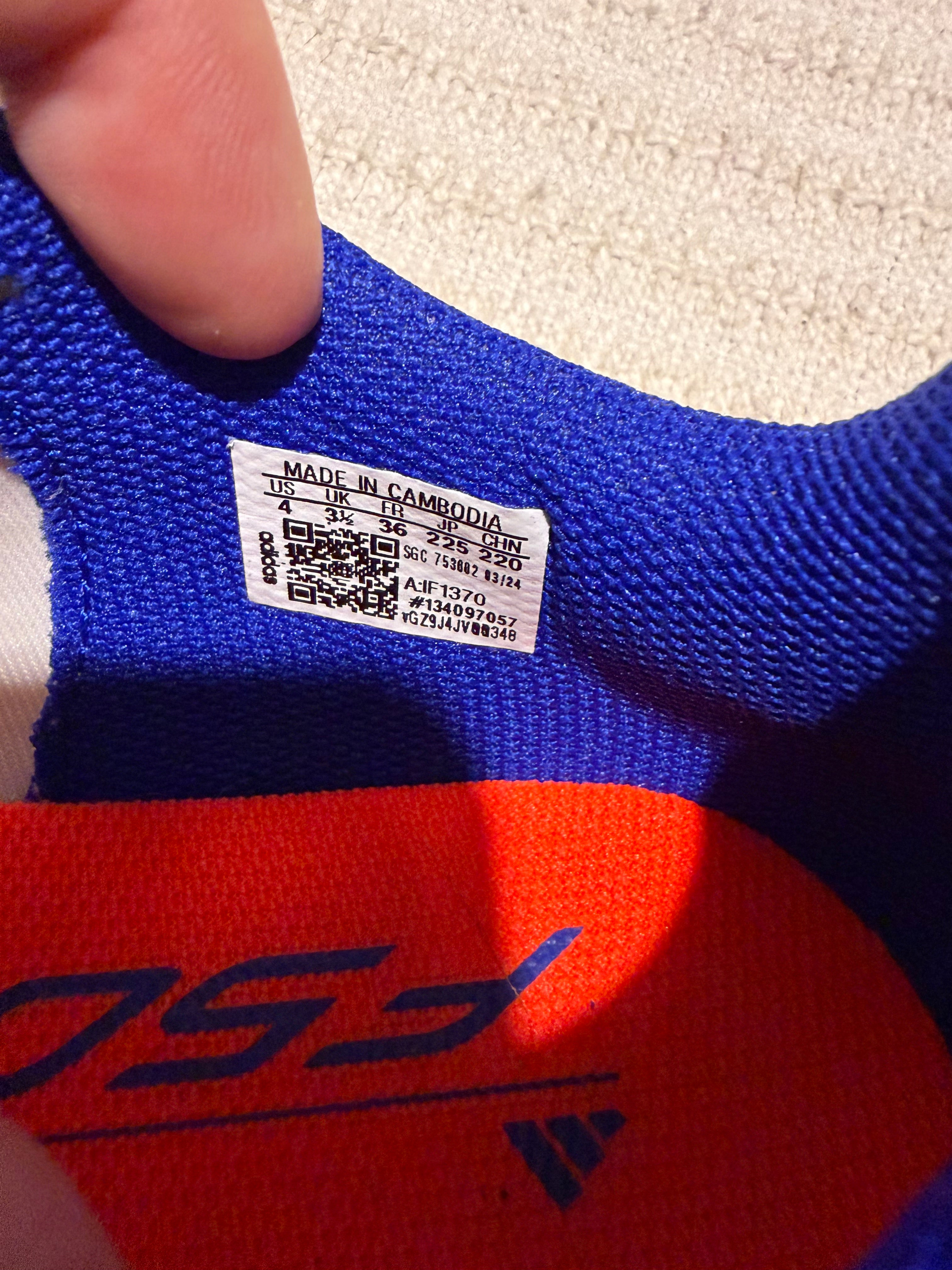 Adidas football boots