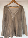 Romantic bohemian sweater