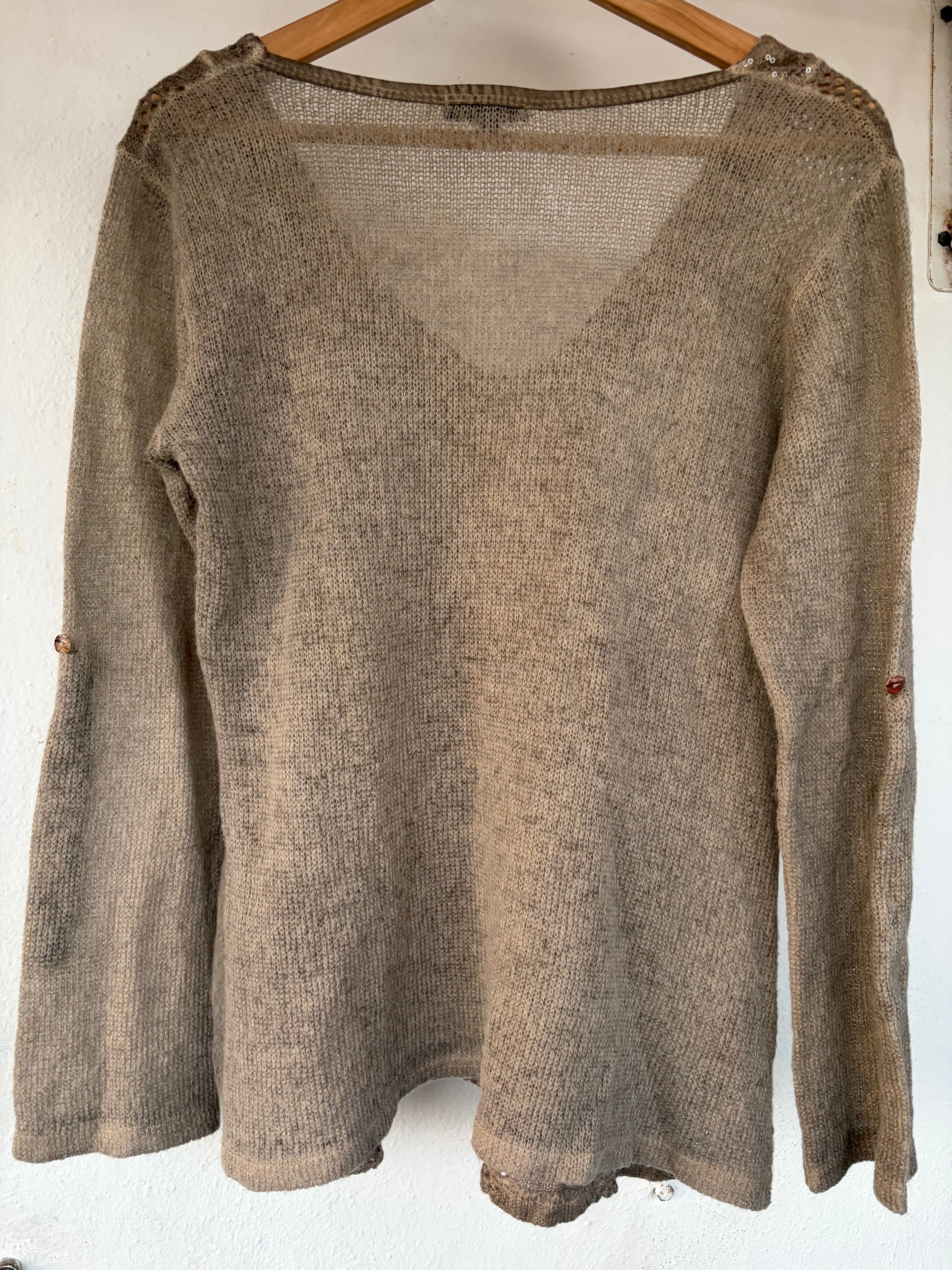 Romantic bohemian sweater