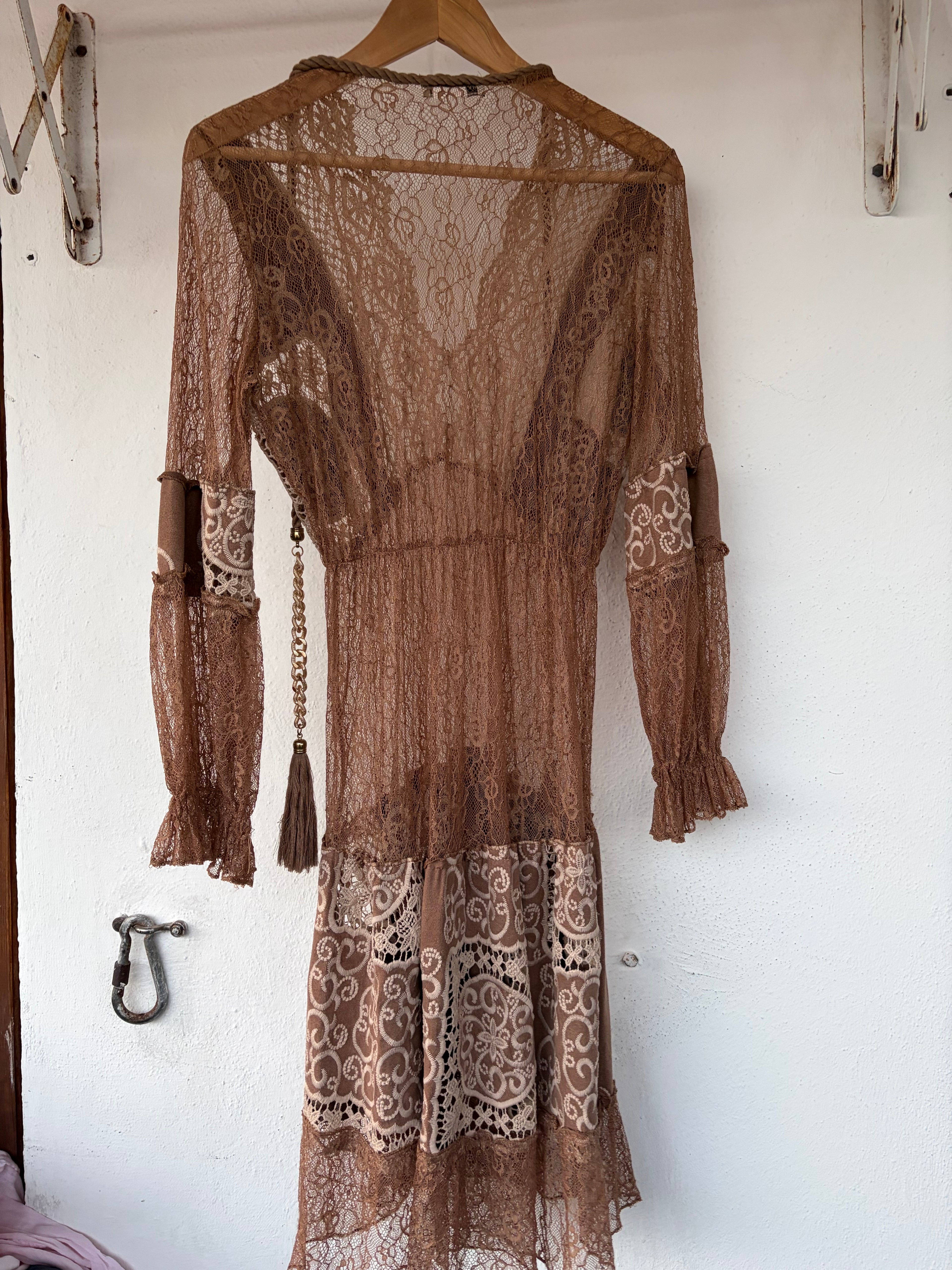 Bohemian lace dress-MY STORY PARIS