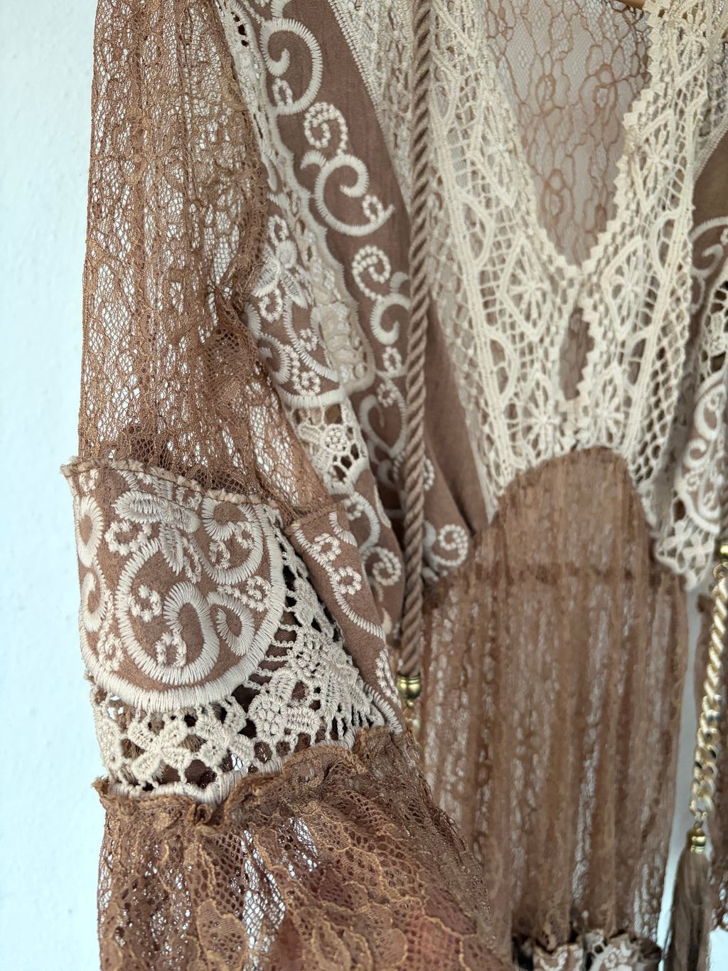 Bohemian lace dress-MY STORY PARIS