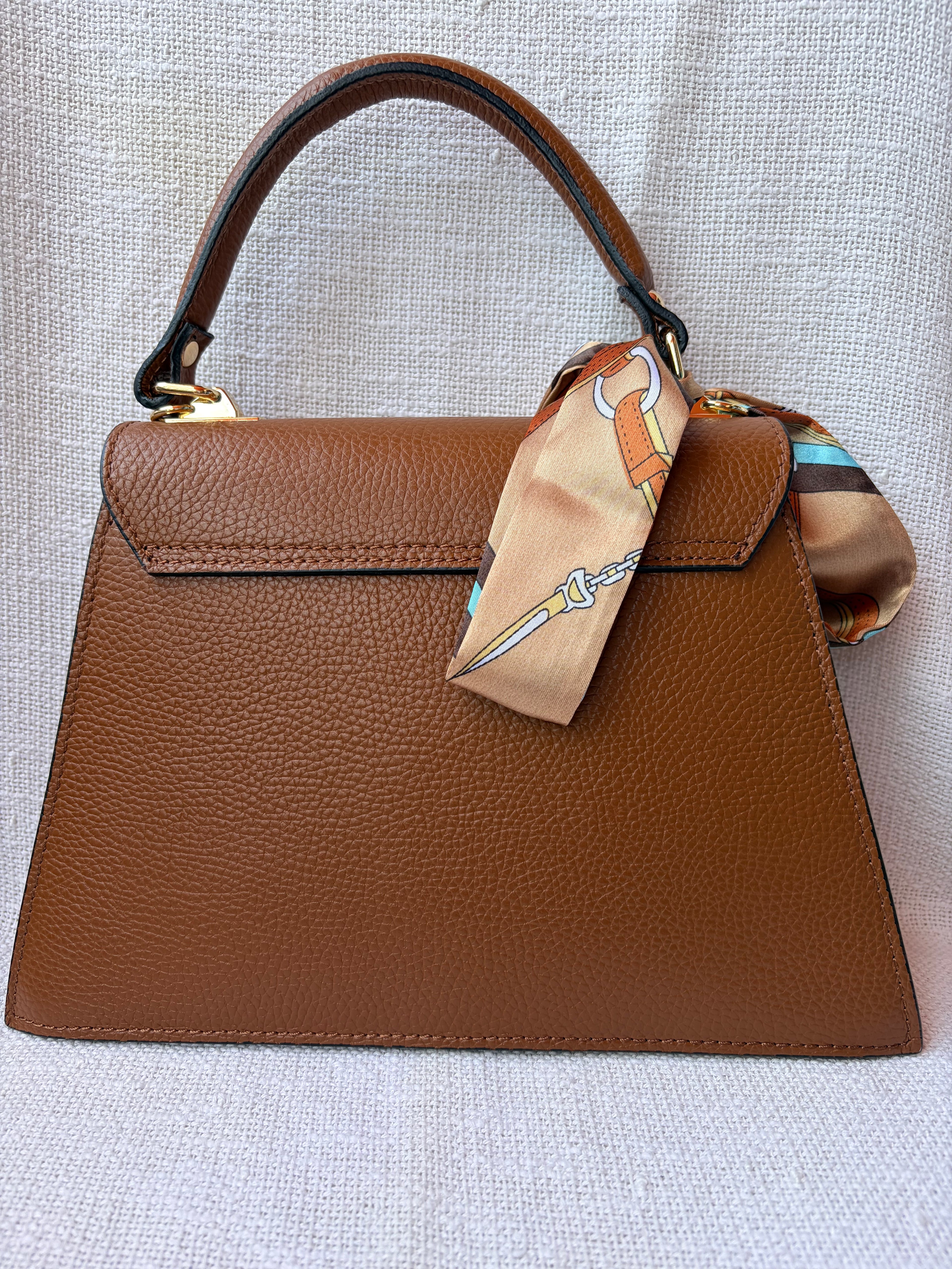 Italian leather handbag