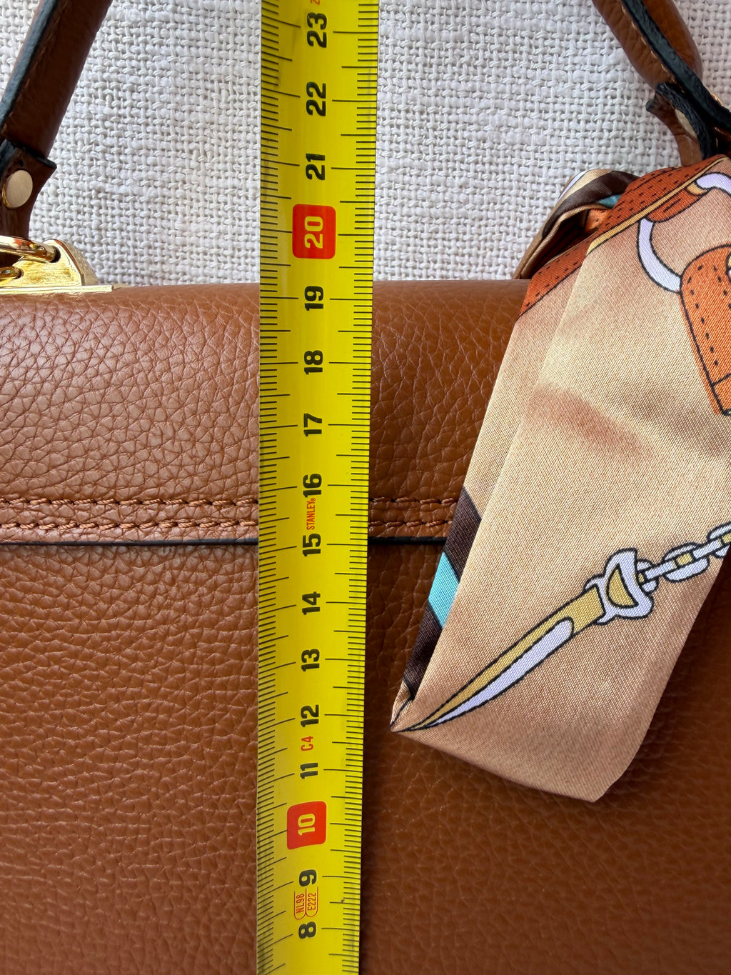 Italian leather handbag