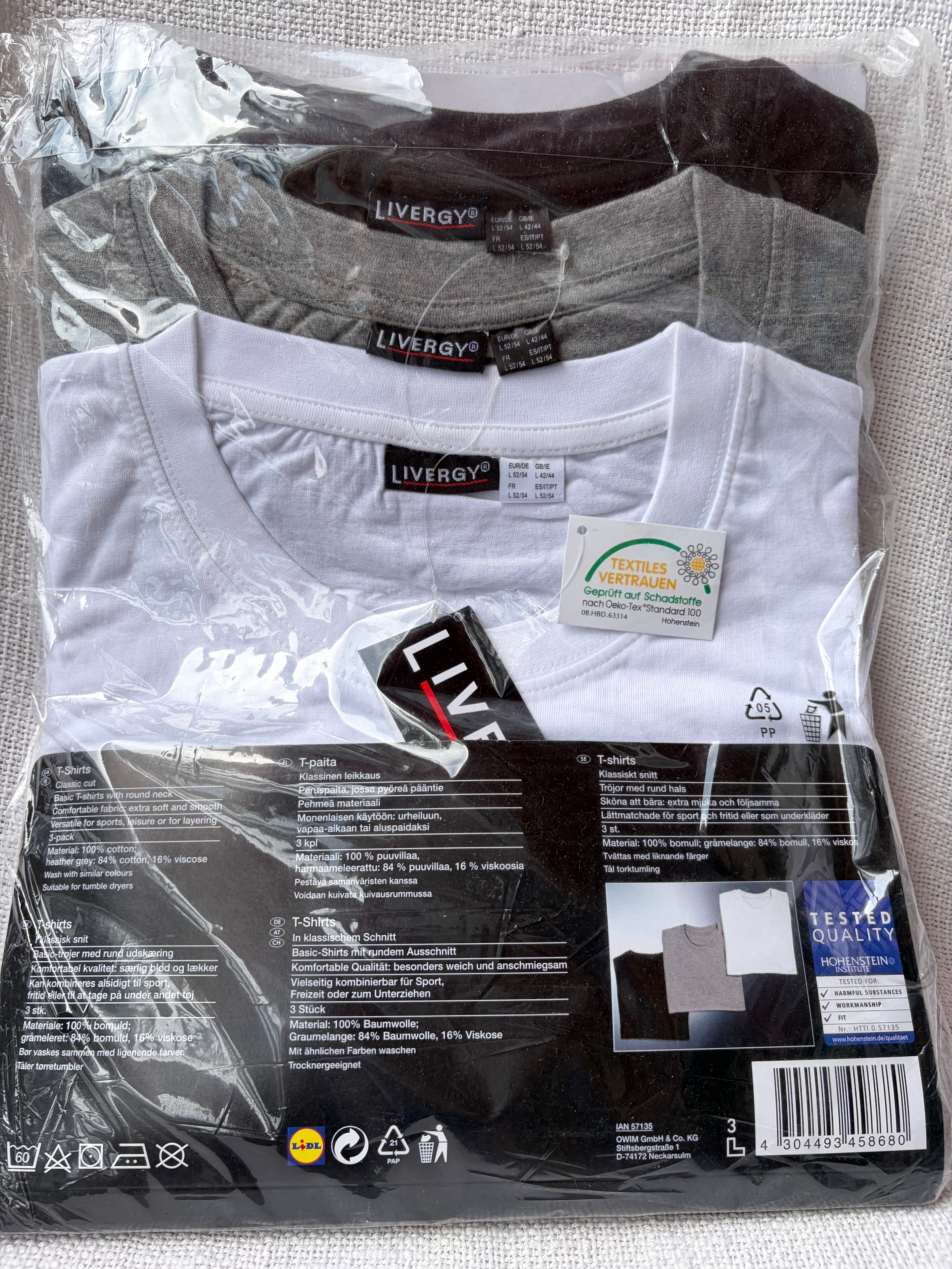 3 New Livergy T-shirts