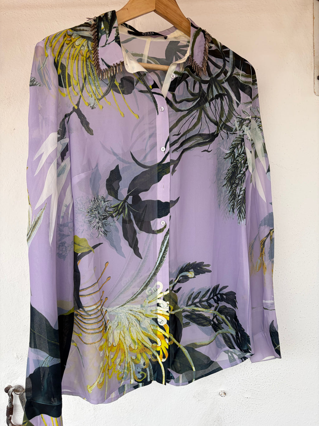 GUESS floral blouse