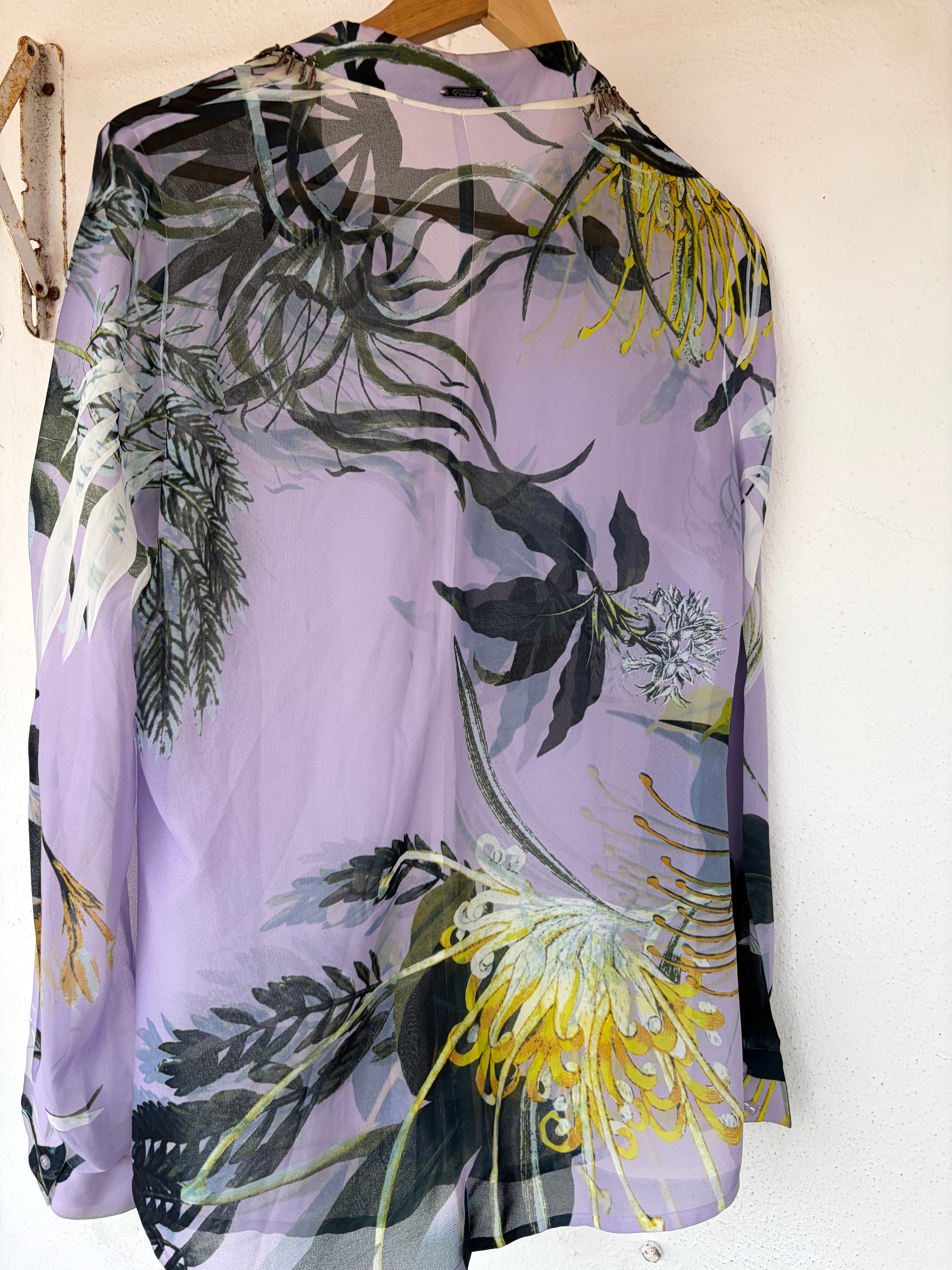 GUESS floral blouse