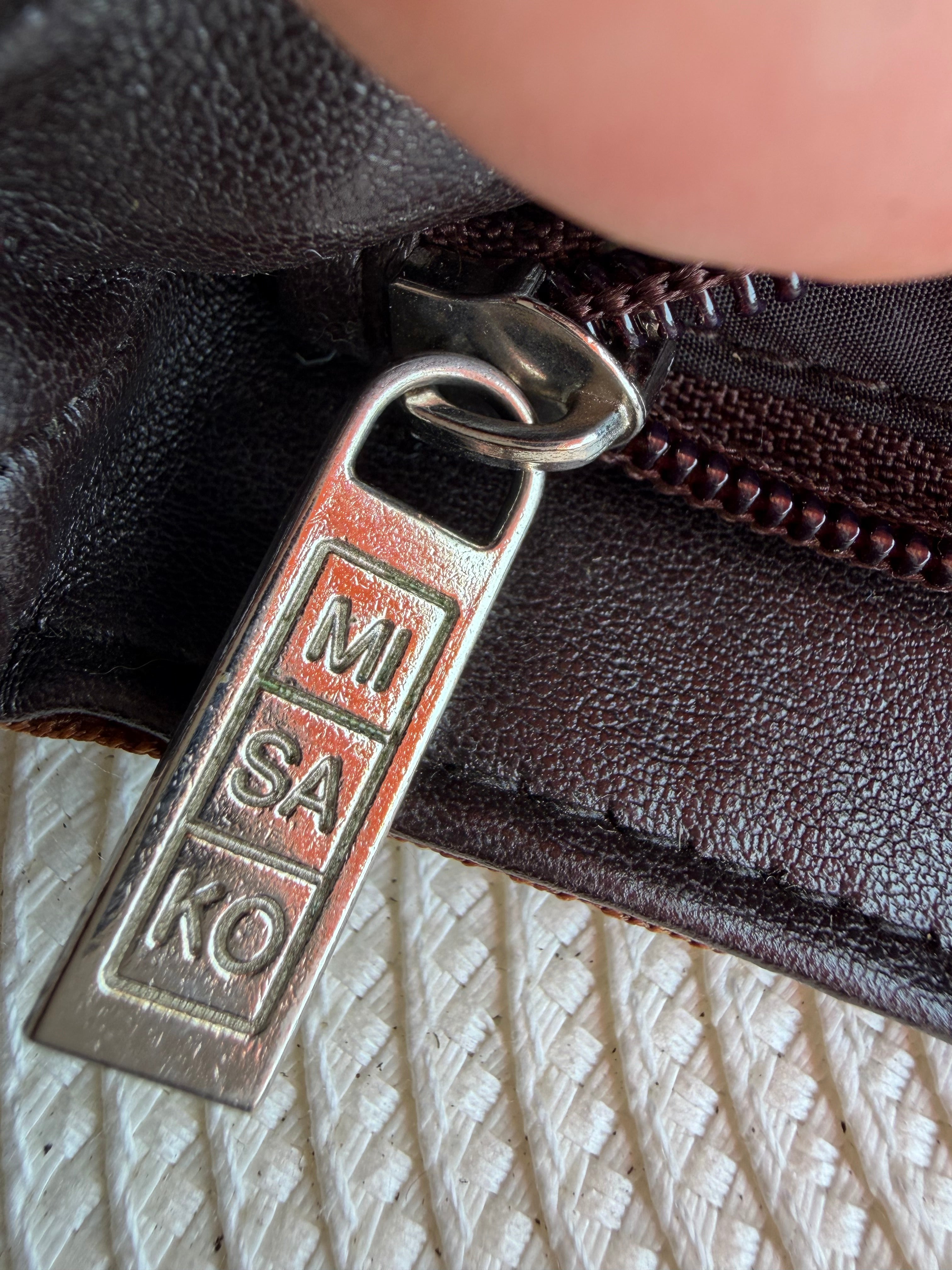 MISAKO zippered bag