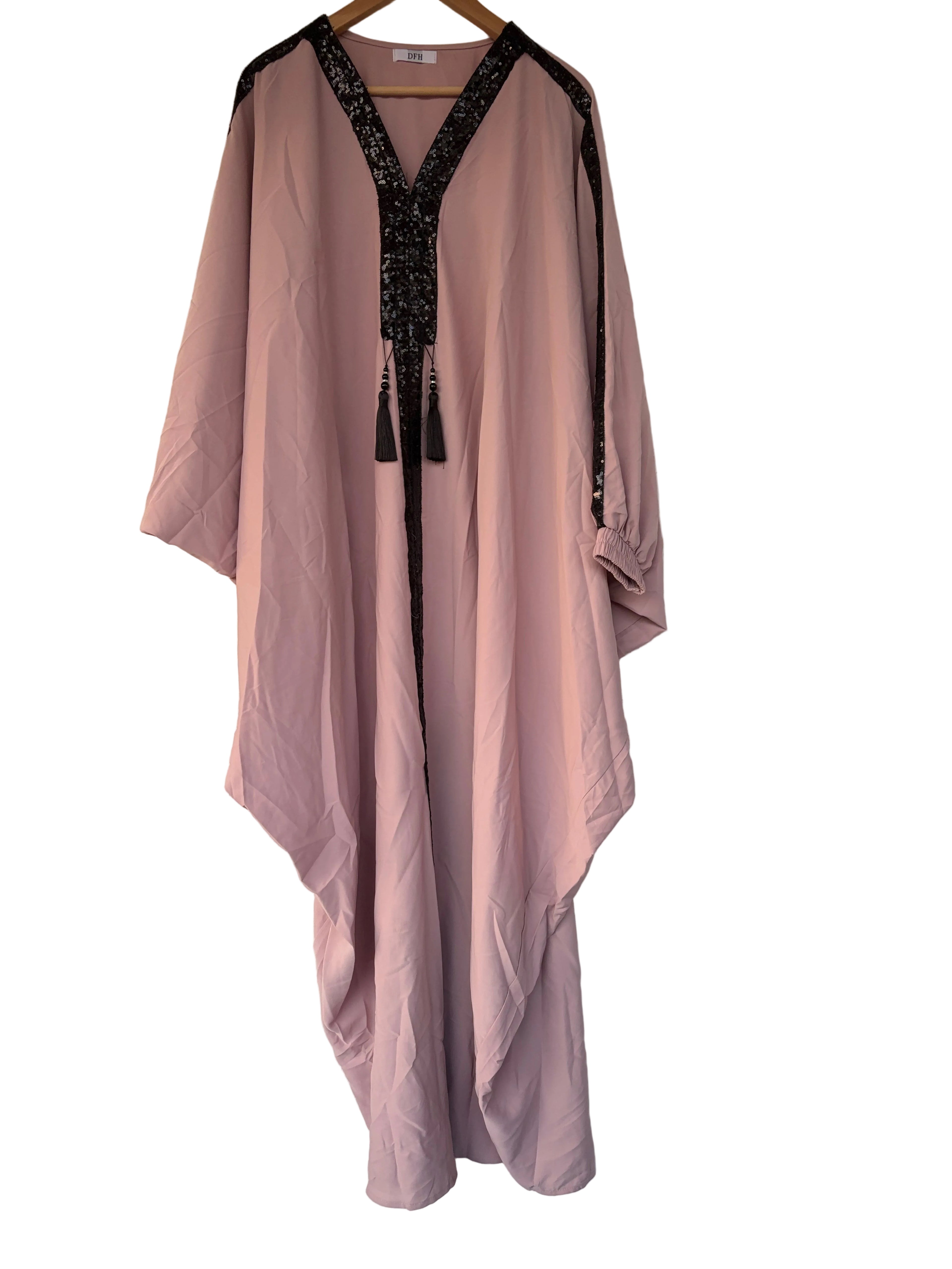 Butterfly abaya