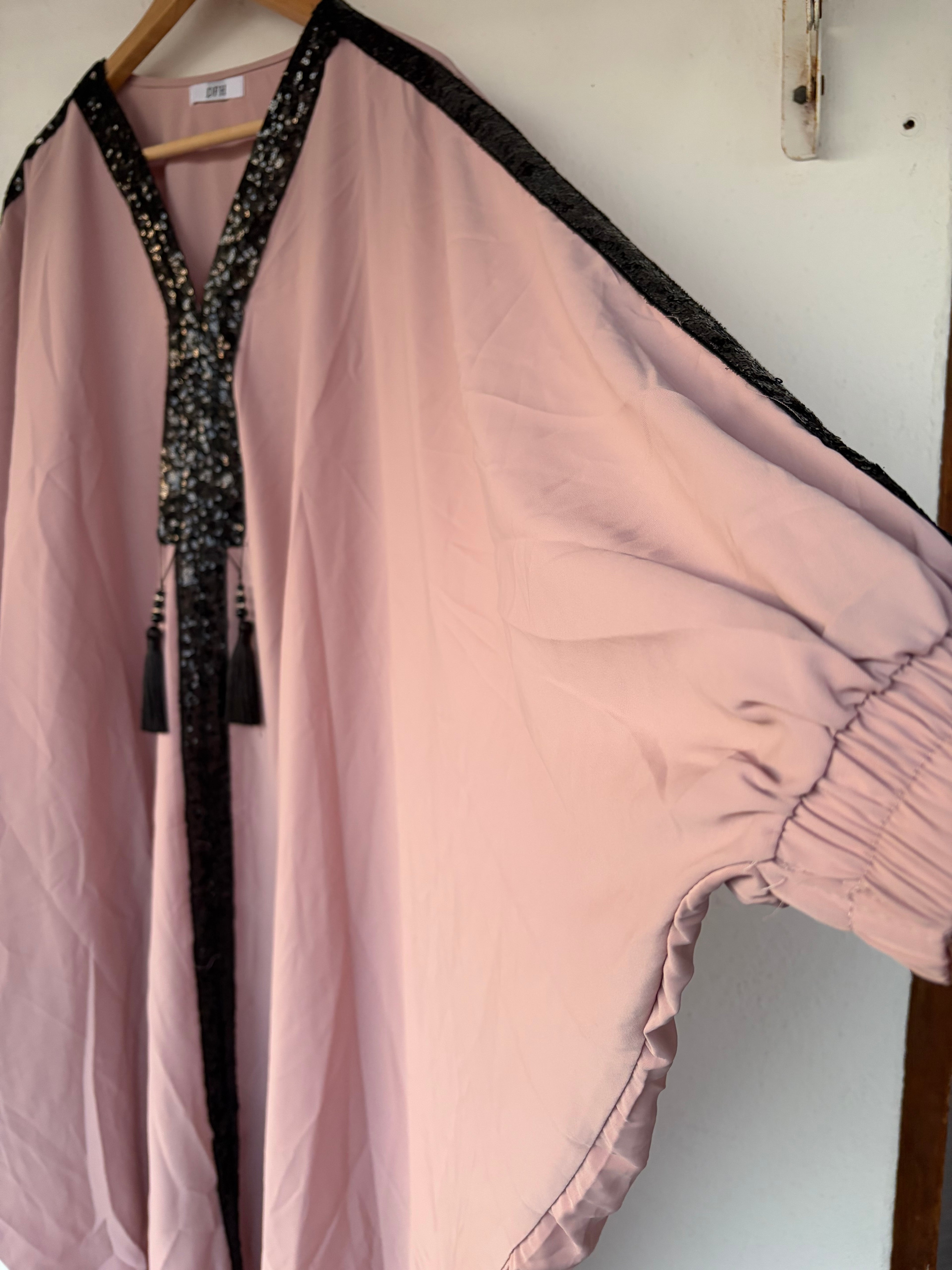 Butterfly abaya