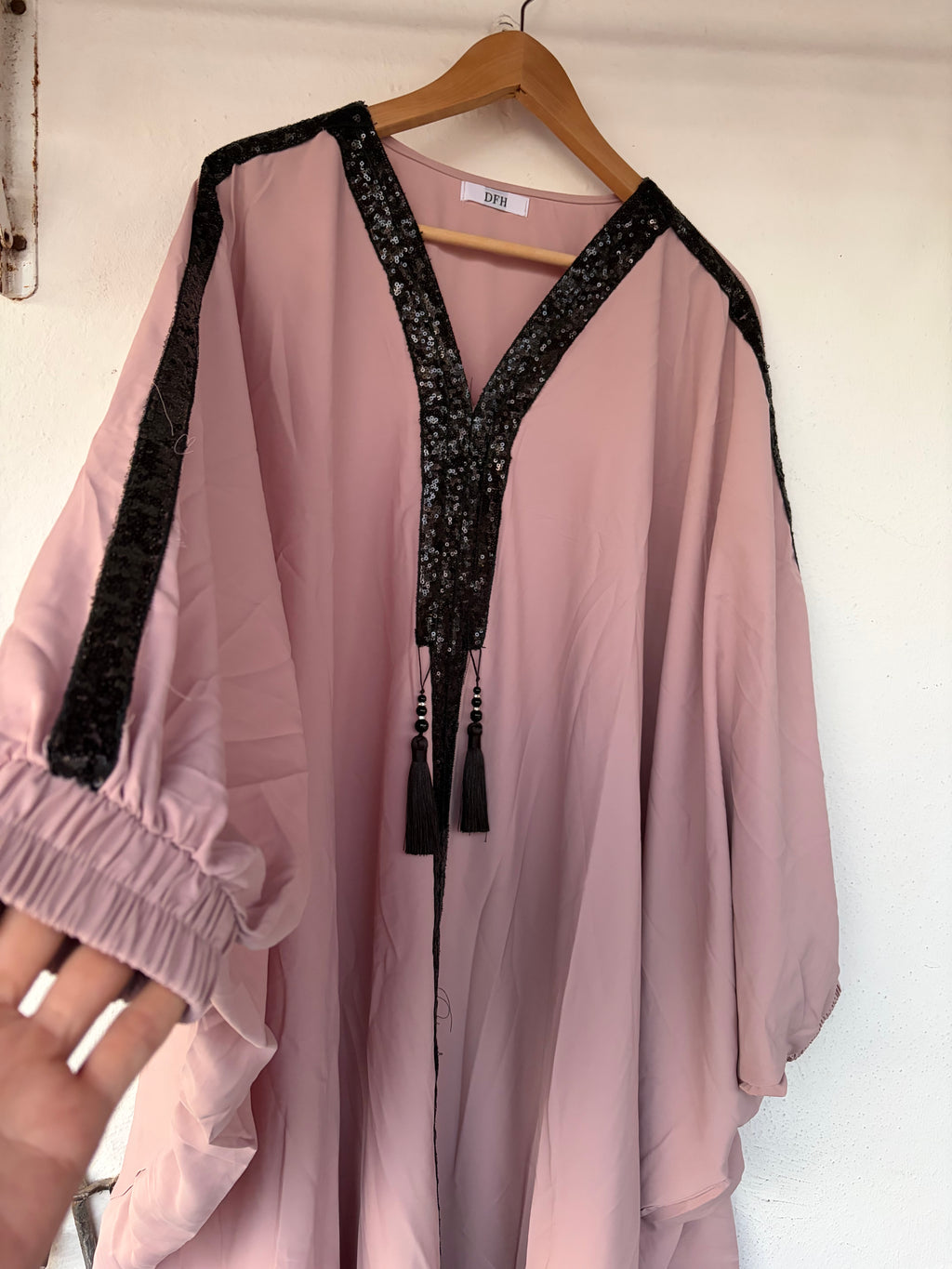 Butterfly abaya
