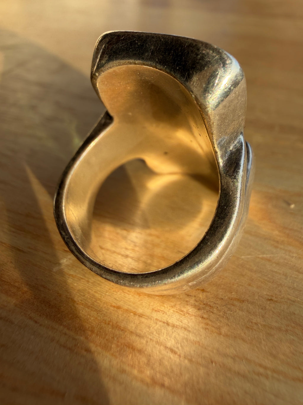 Ciclón handmade ring