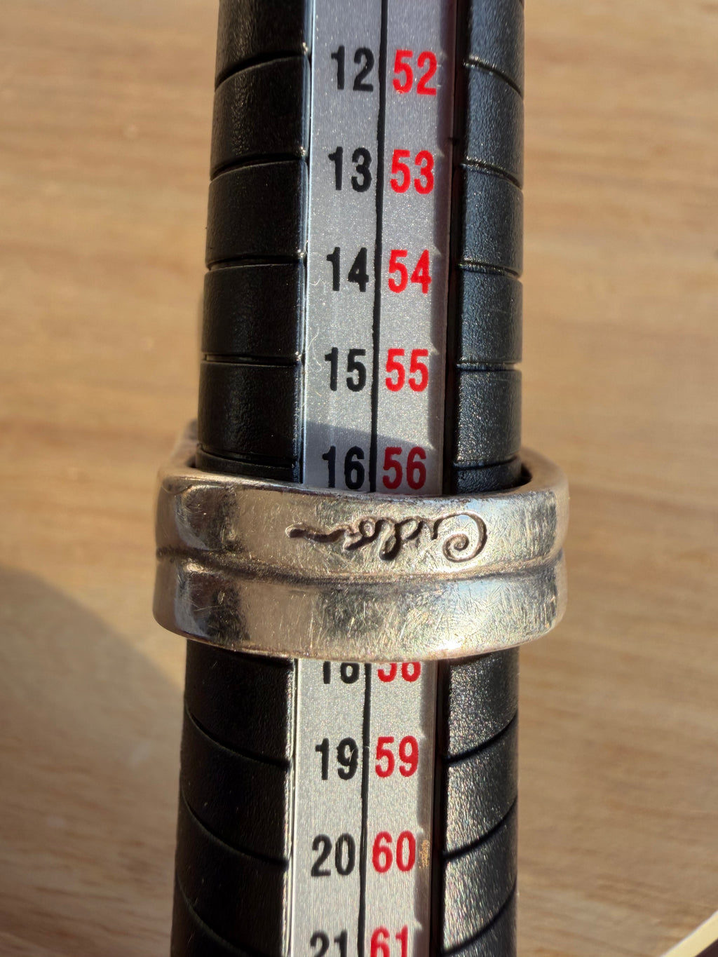 Ciclón handmade ring