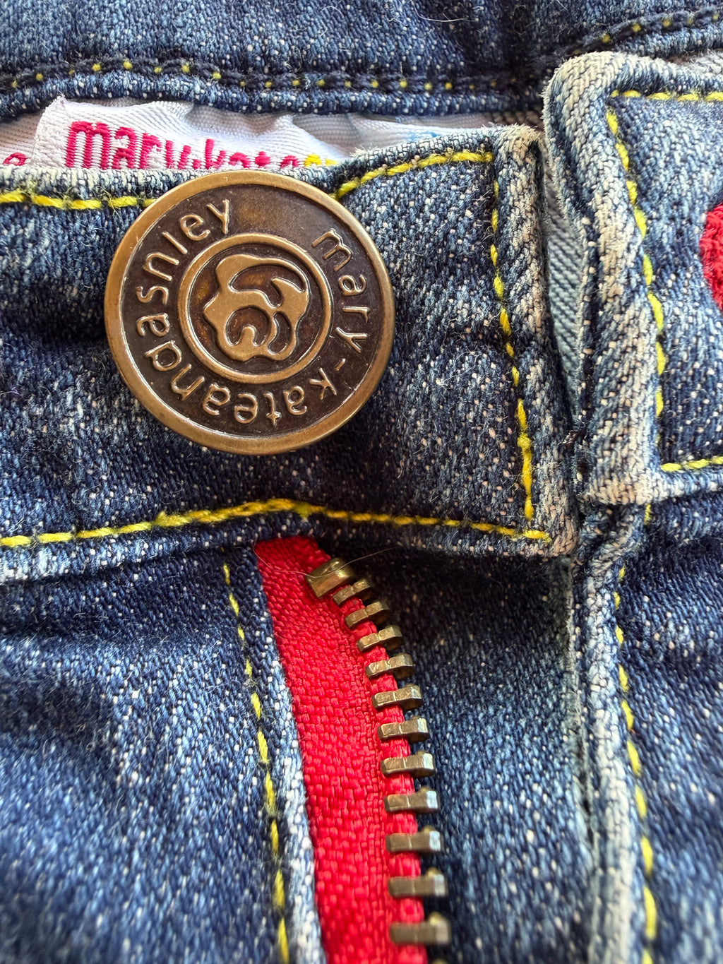 Mary-Kate & Ashley Embroidered Denim Skirt – Kids Size 8