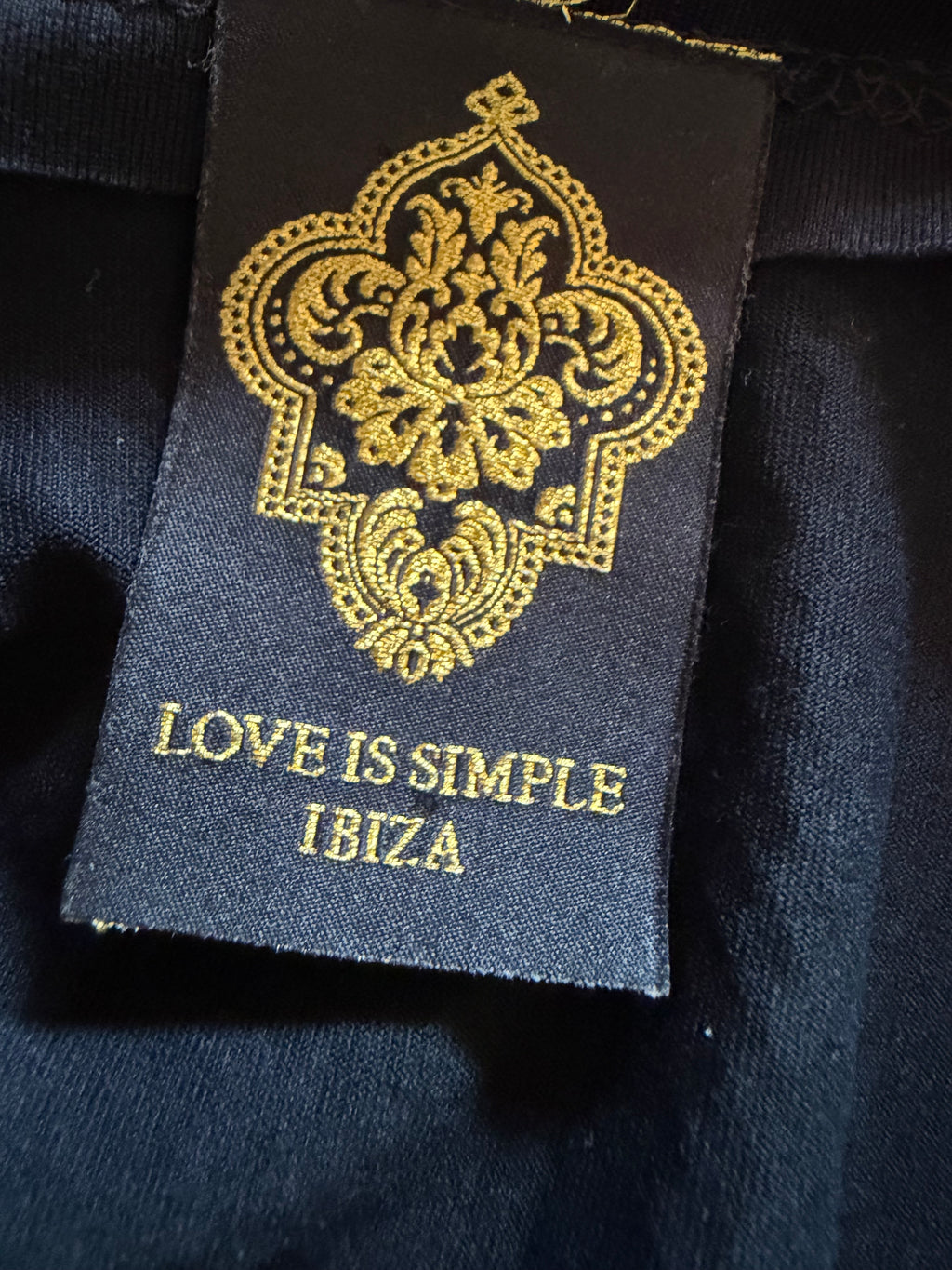 LOVE IS SIMPLE IBIZA rhinestone skirt