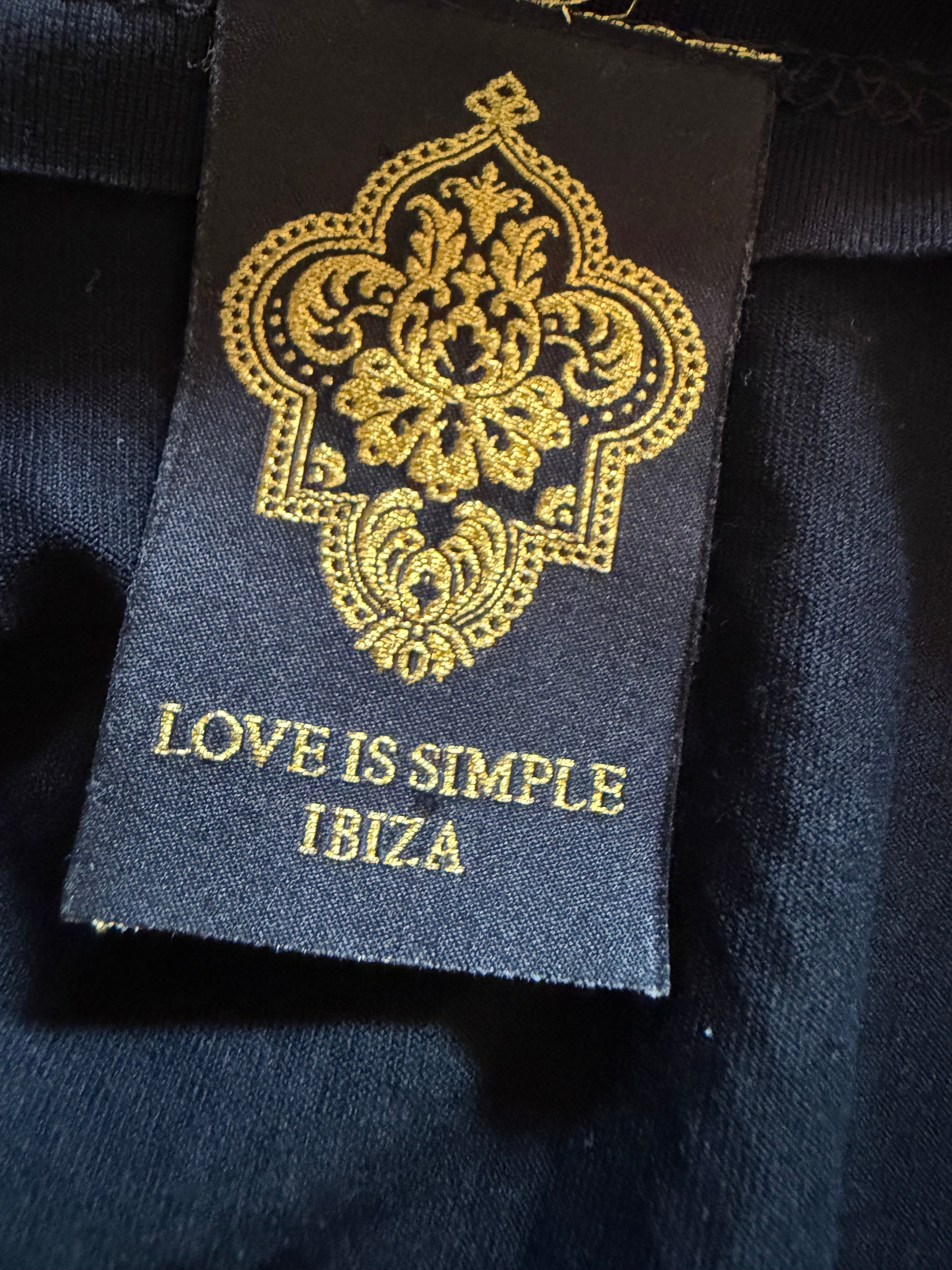 LOVE IS SIMPLE IBIZA rhinestone skirt