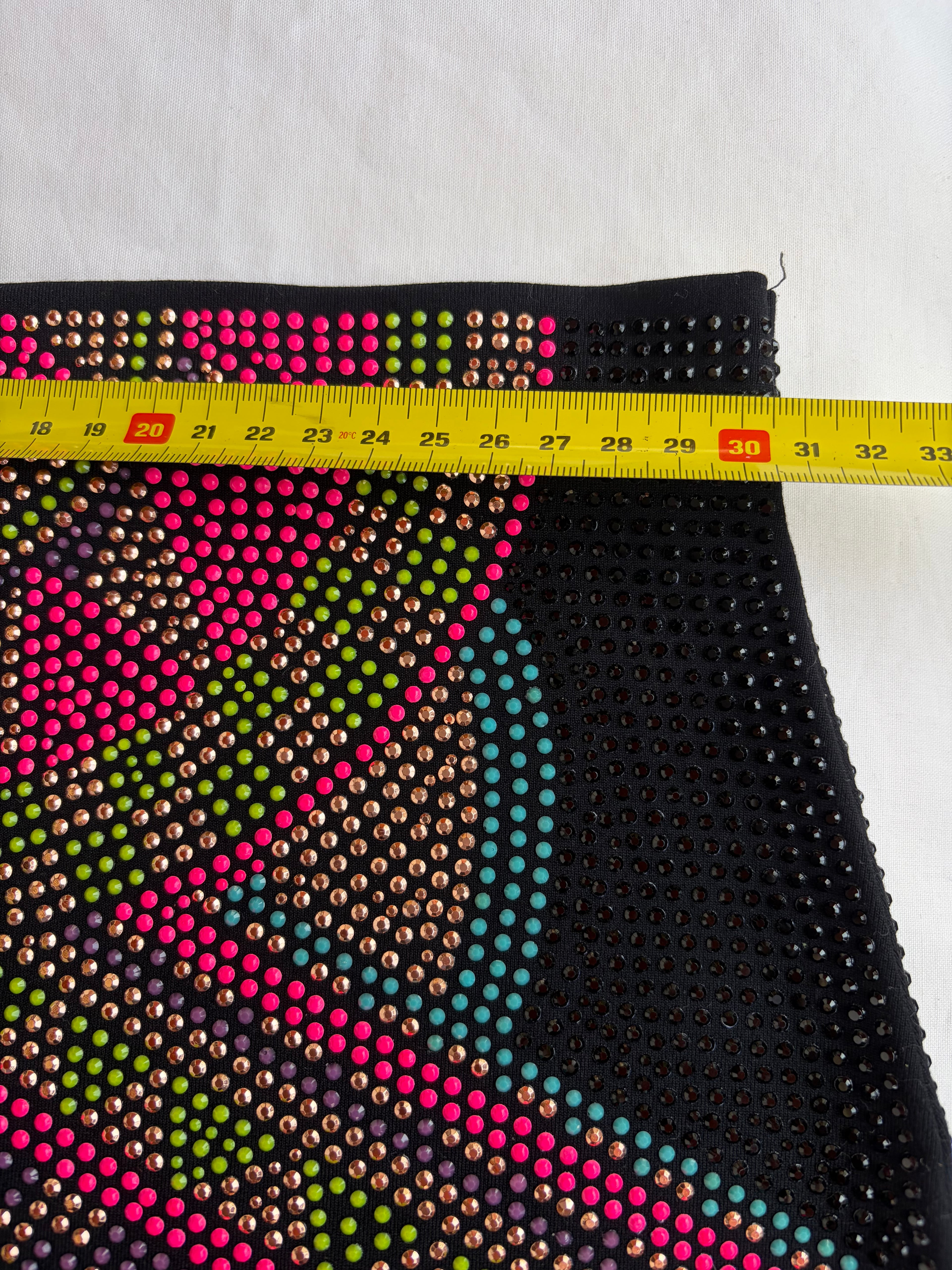 LOVE IS SIMPLE IBIZA rhinestone skirt
