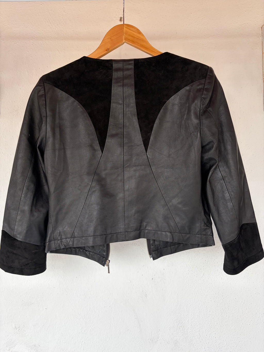 Lamb leather jacket