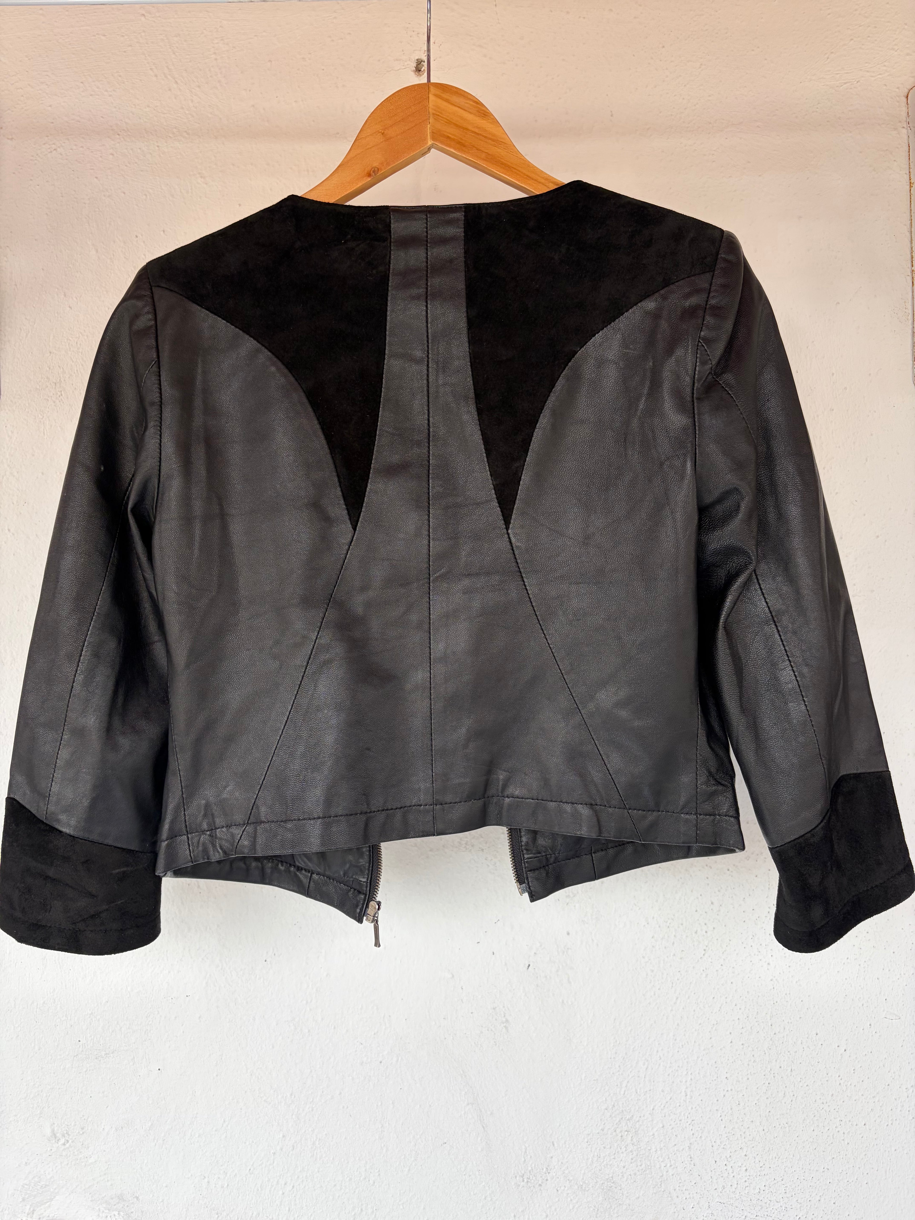 Lamb leather jacket