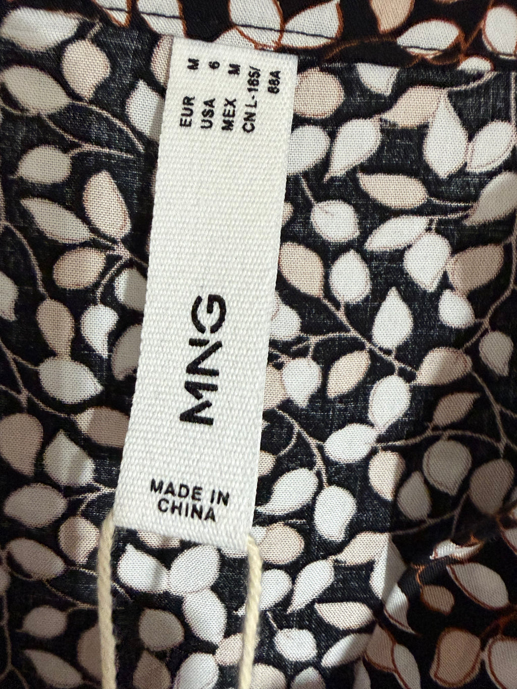 MANGO peplum blouse