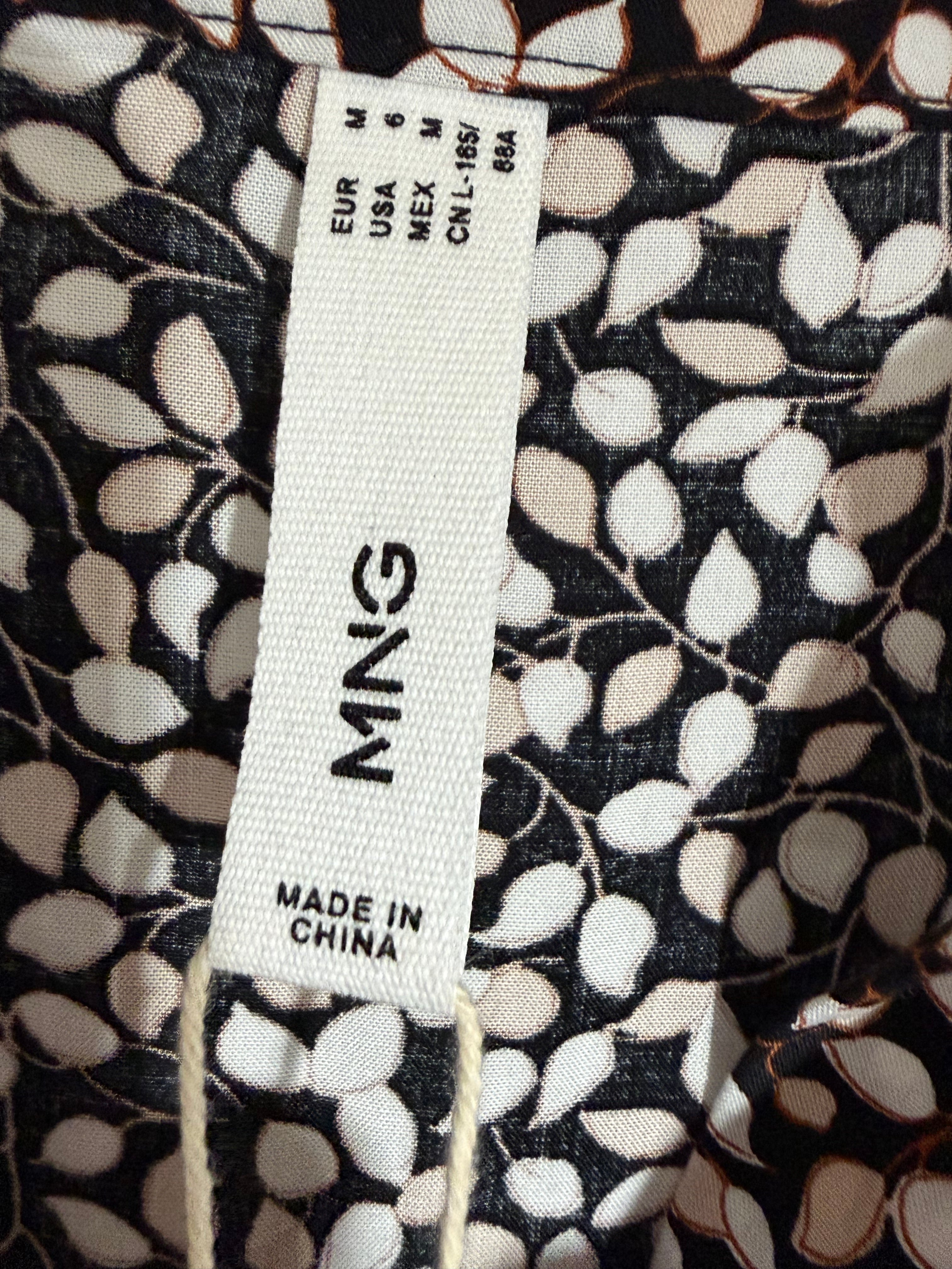 MANGO peplum blouse