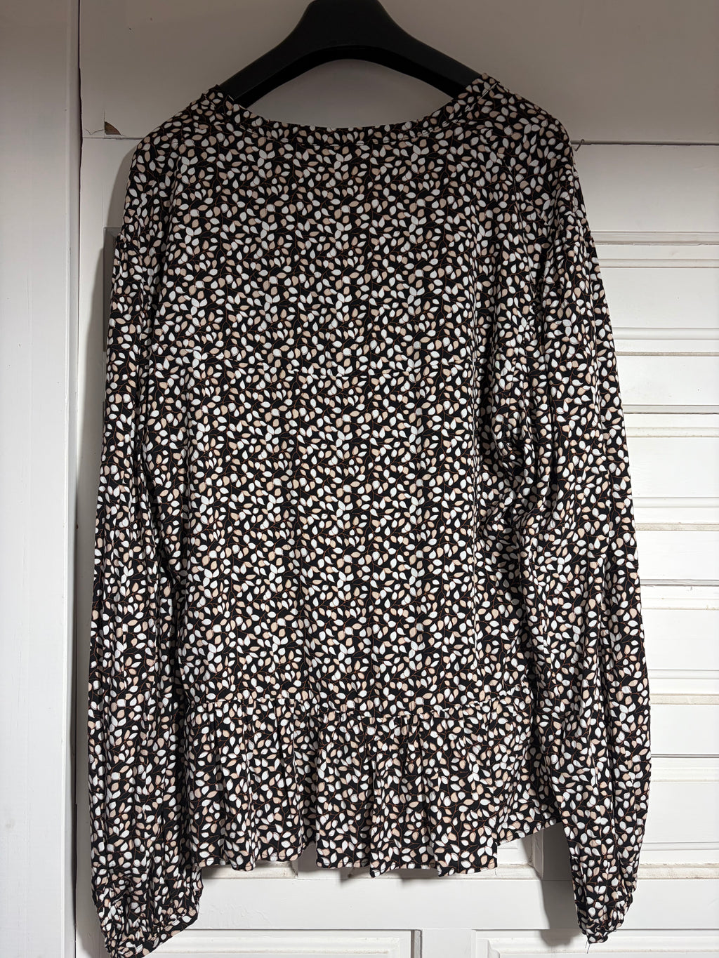 MANGO peplum blouse