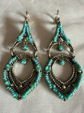 Dangle chandelier earrings