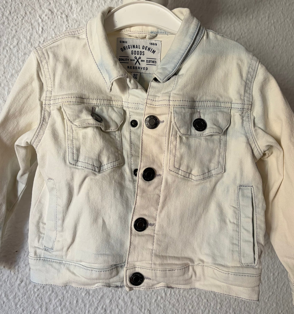 RESERVED toddler denim jacket