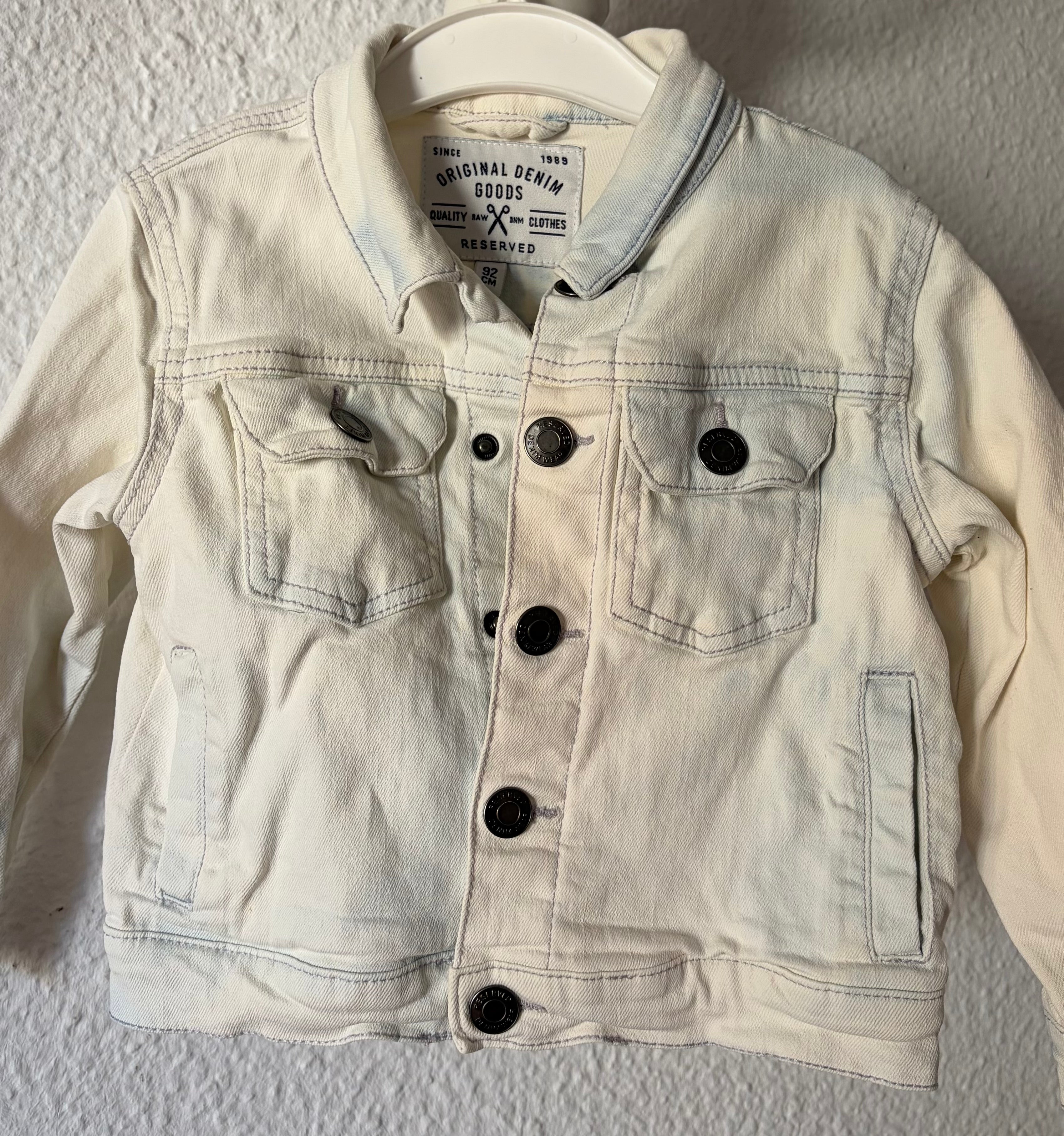 RESERVED toddler denim jacket