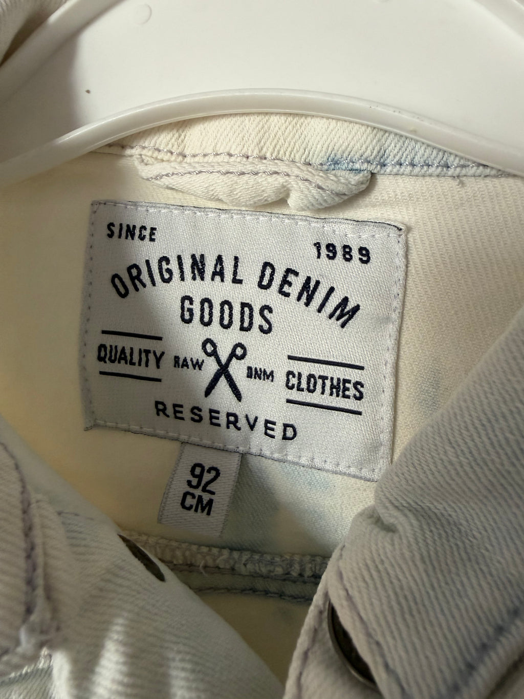 RESERVED toddler denim jacket