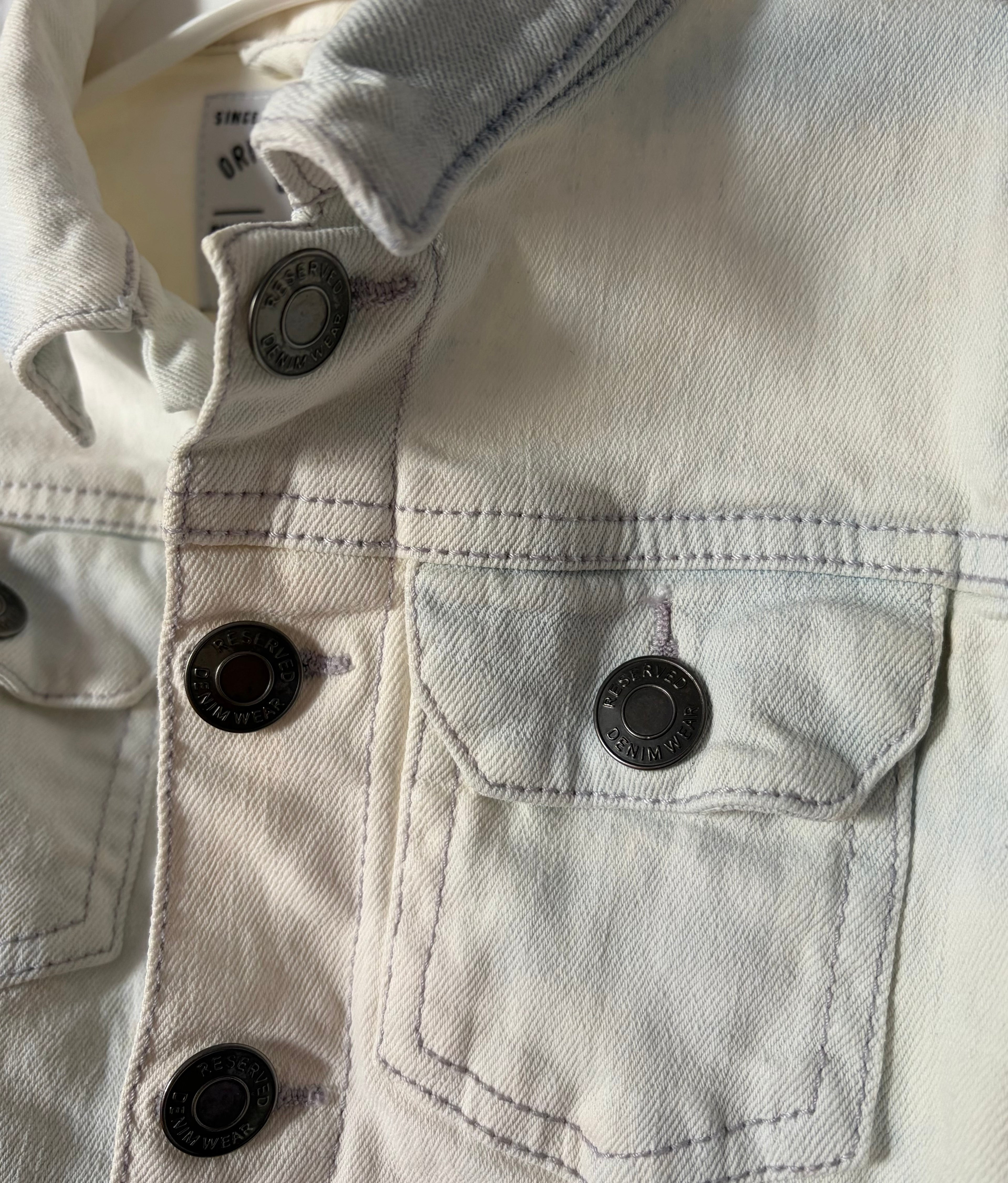 RESERVED toddler denim jacket